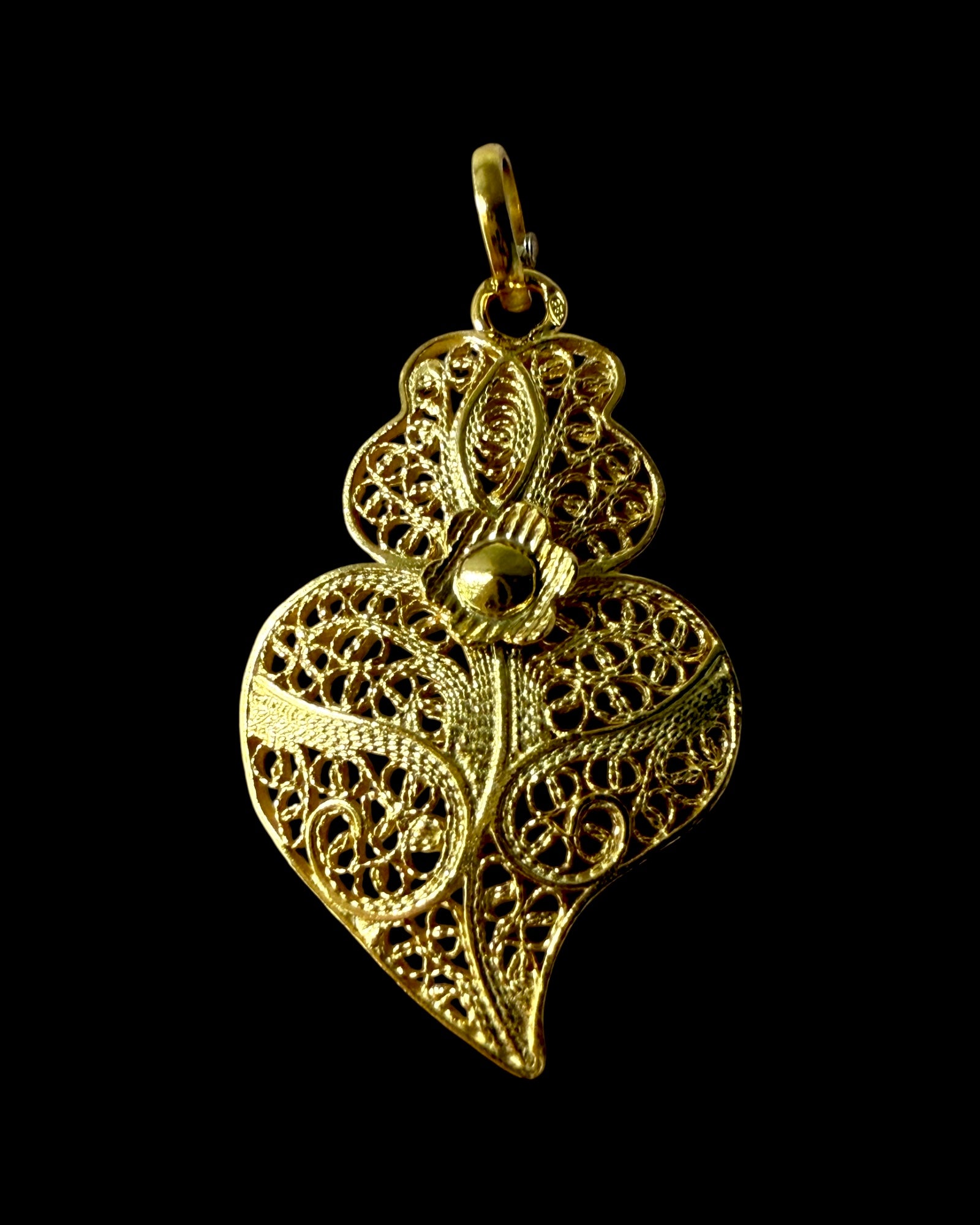 Heart of Viana Medal in Gold Plated Silver