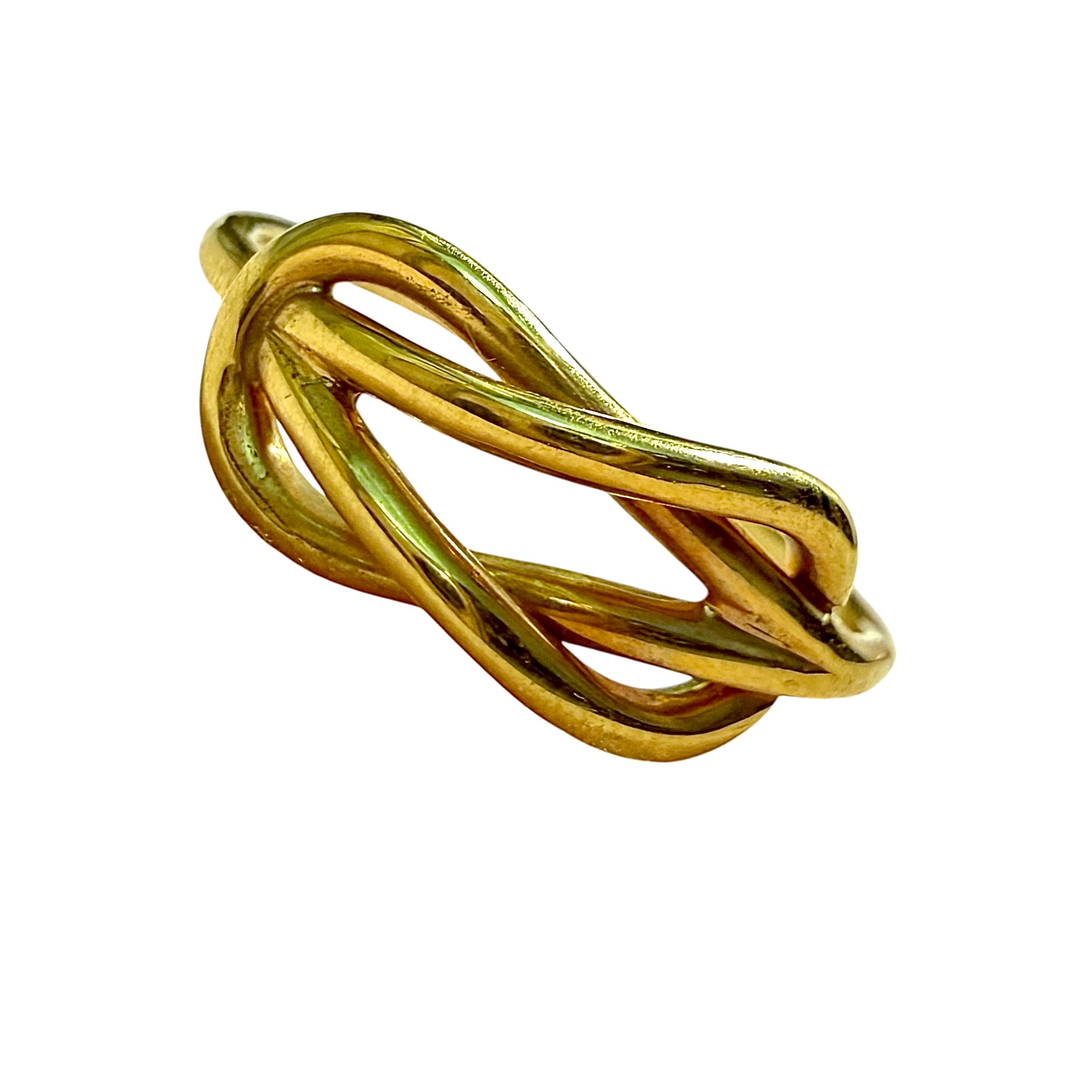Gold Knot of Happiness Ring