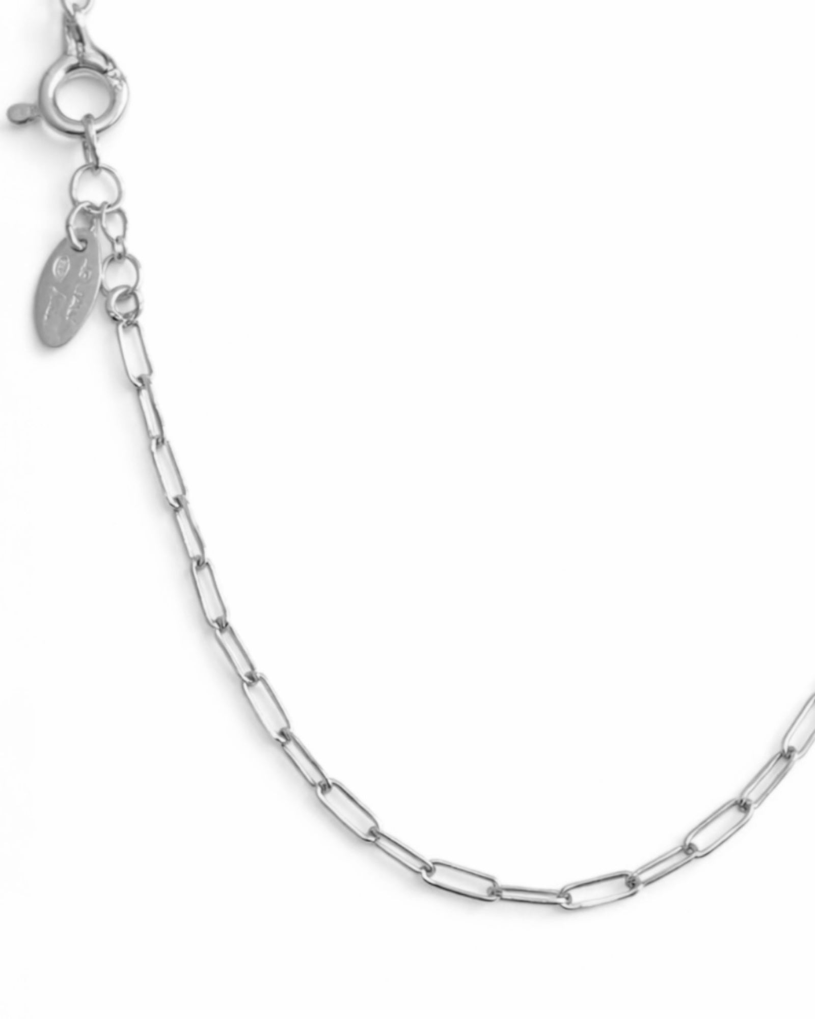 Colar Corrente em Prata - 40.5cm