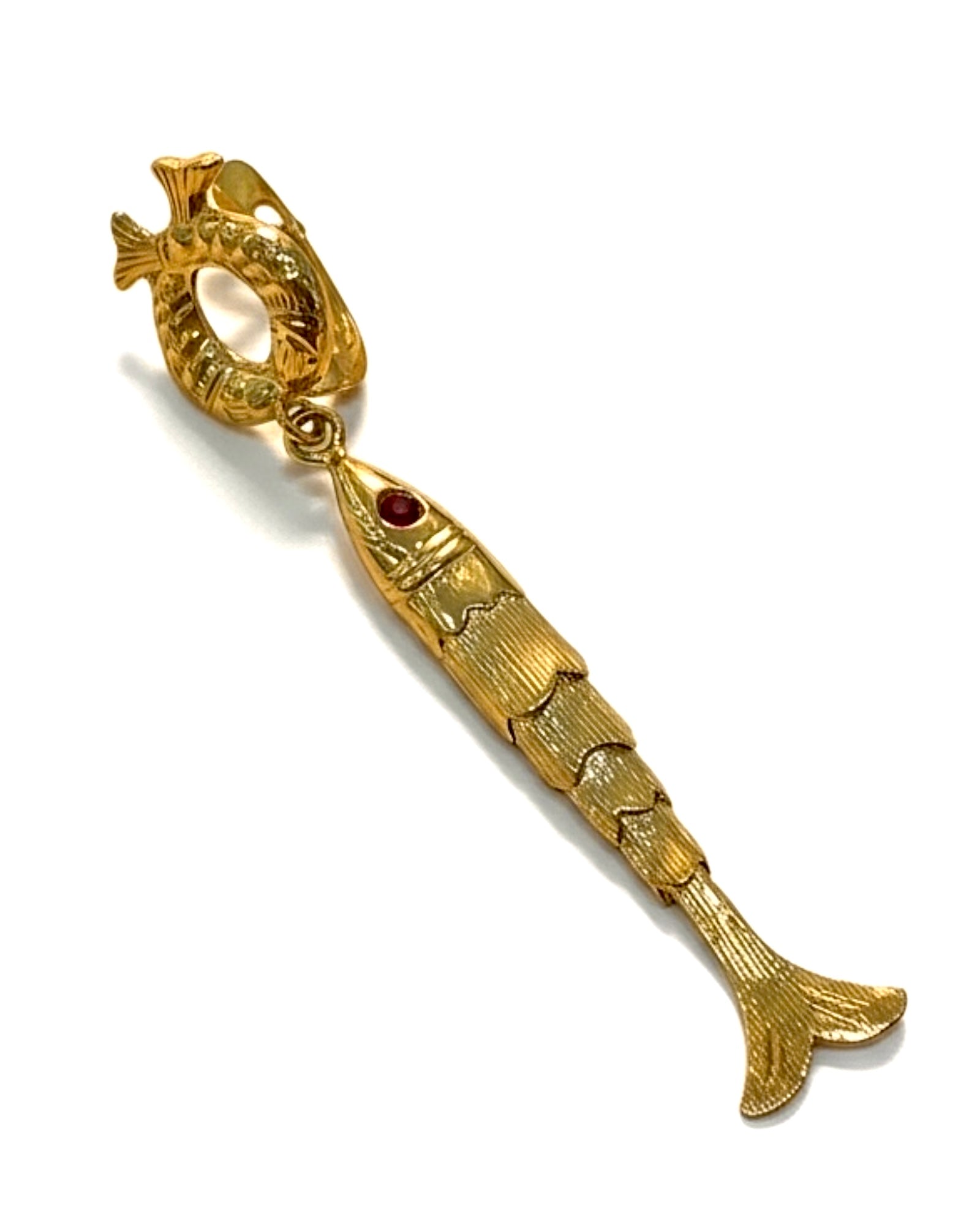 Baroque Earrings in Gold-Plated Silver