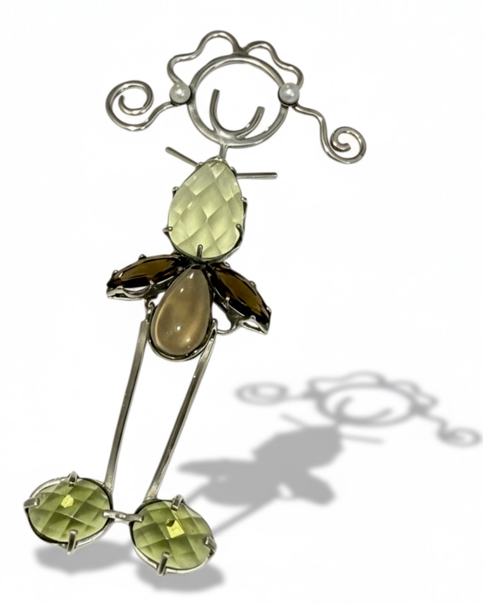 Medalha Menina em Prata