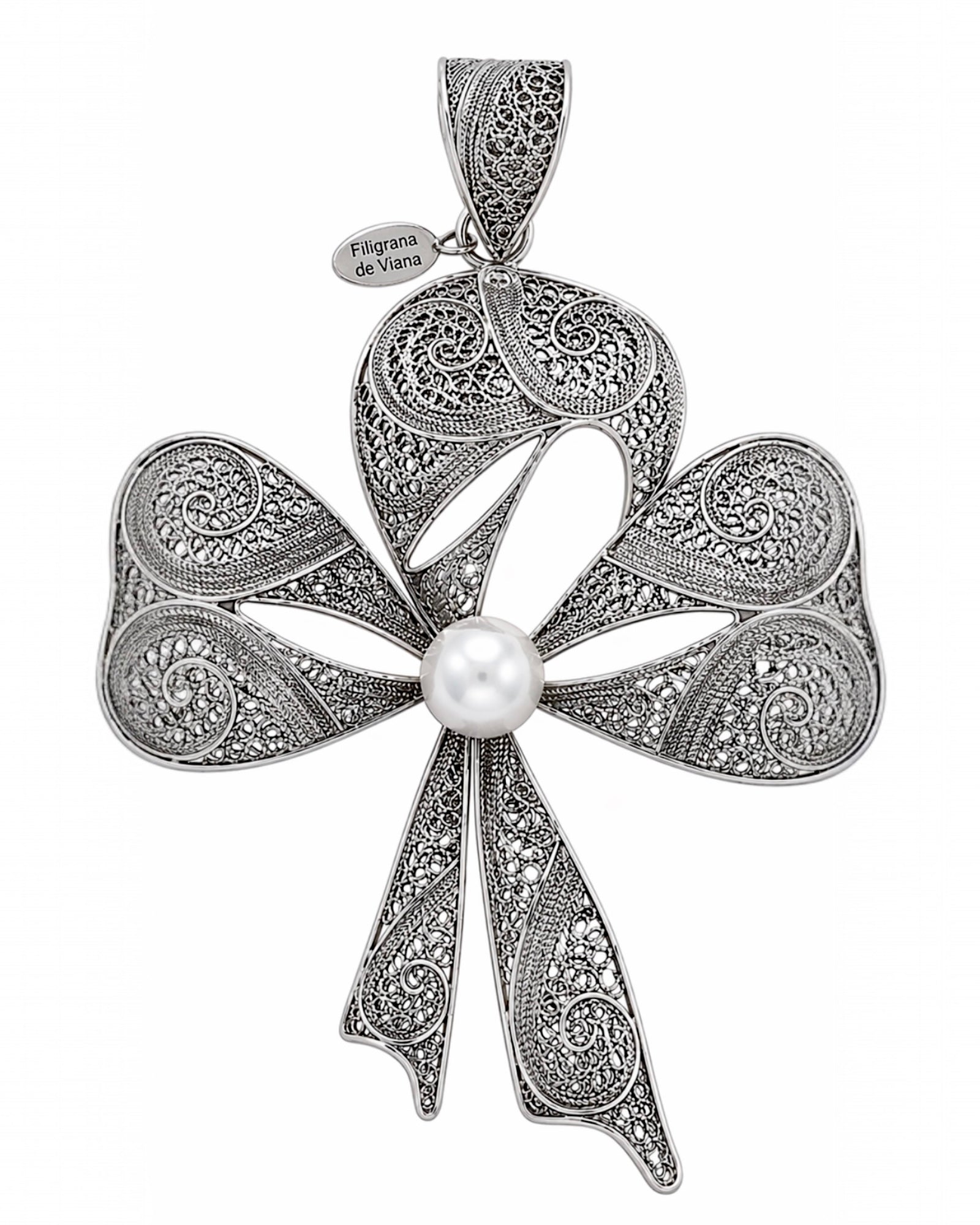 Medalha Laço Filigrana