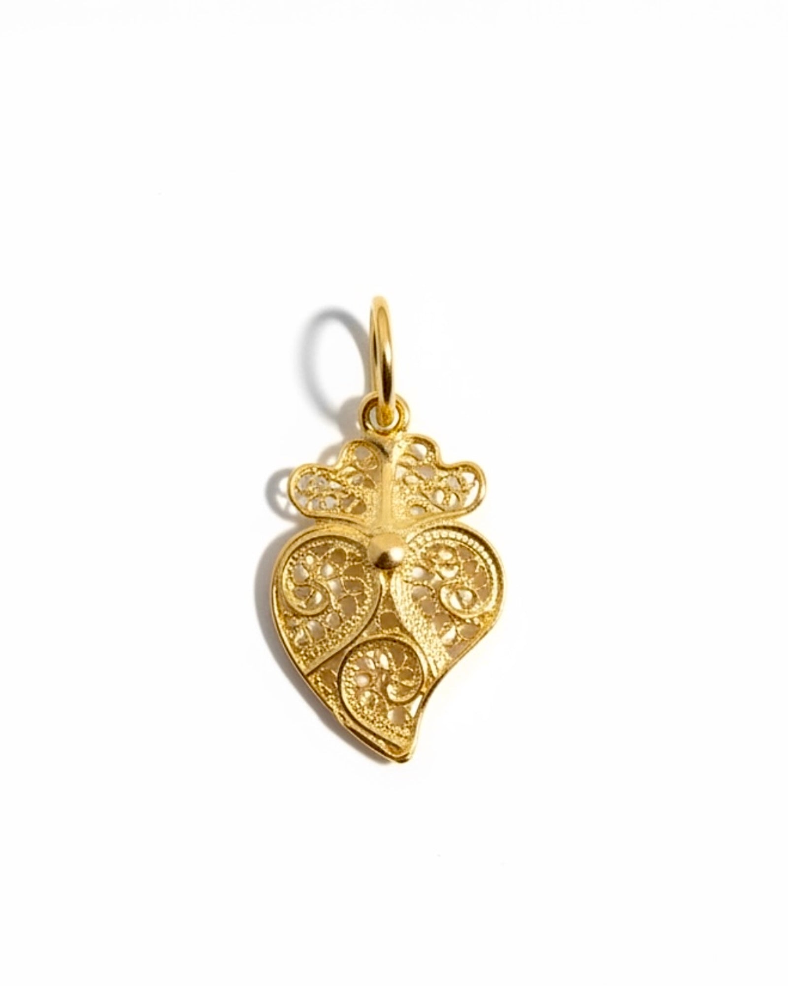 Viana Heart Medal in Gilded Silver