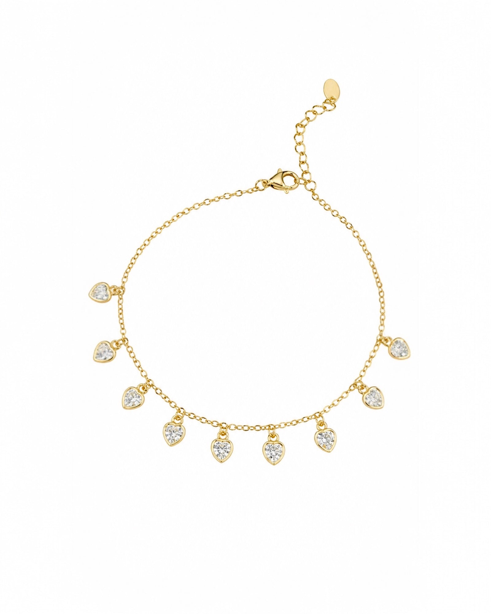Pulseira Corações