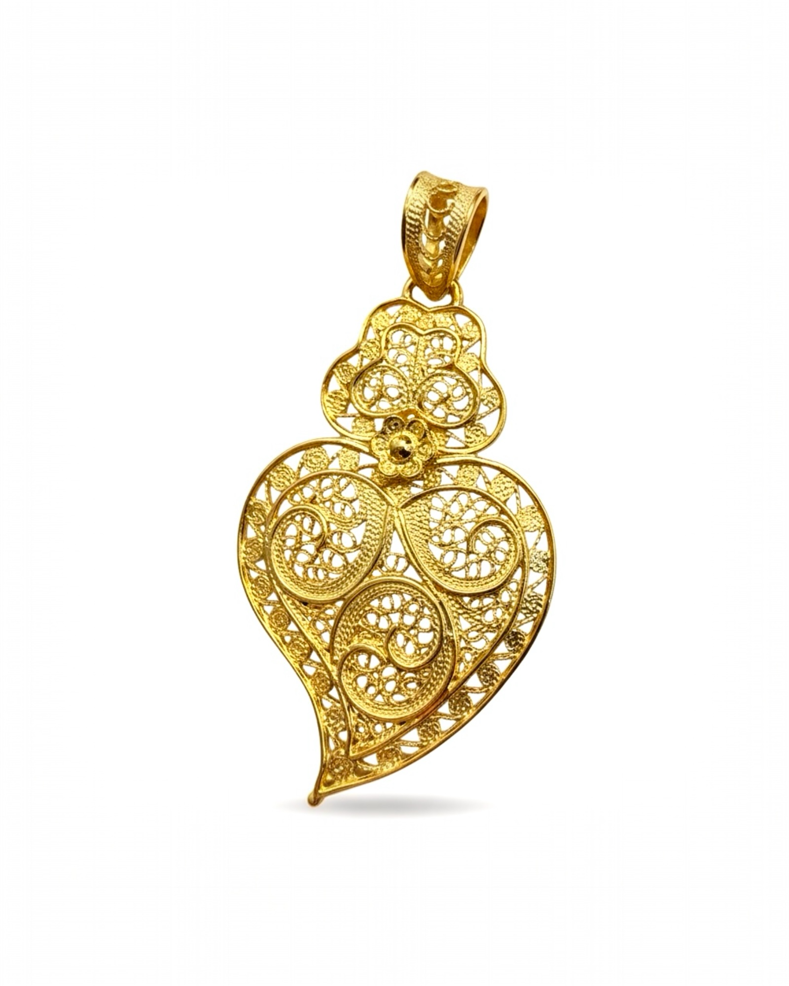 Viana Heart Medal in Gilded Silver