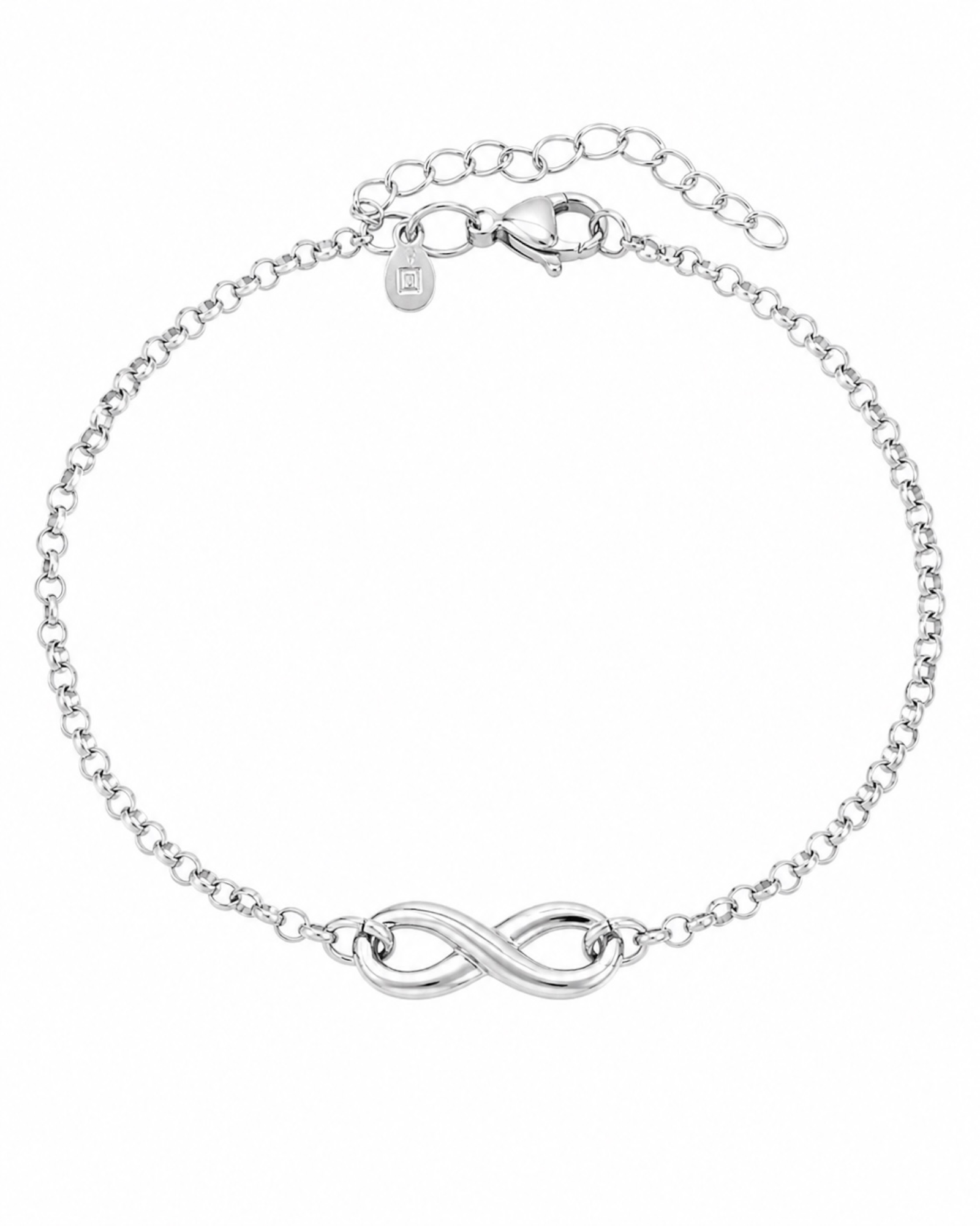 Infinity Bracelet in Silver