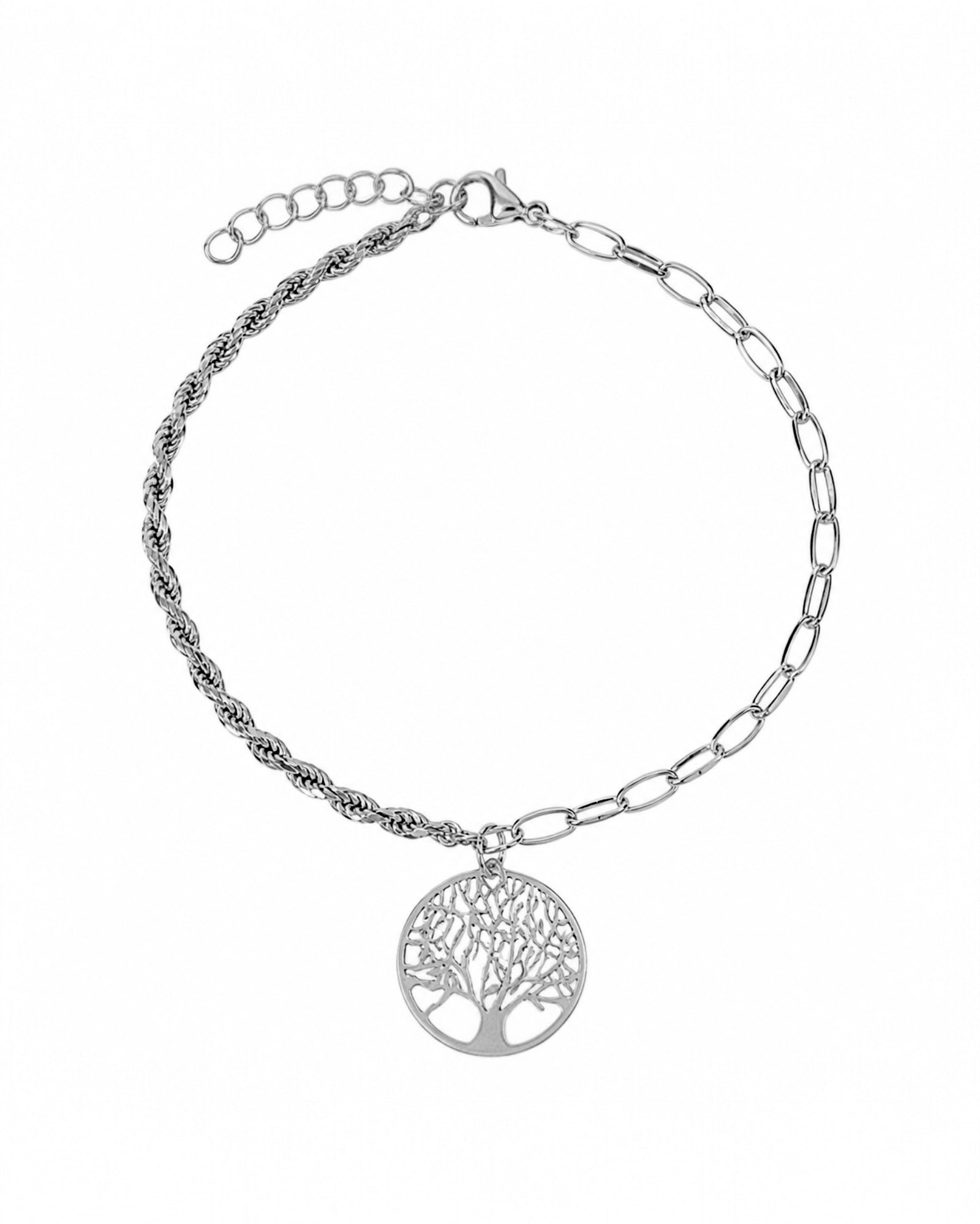 Tree of Life Bracelet in Silver