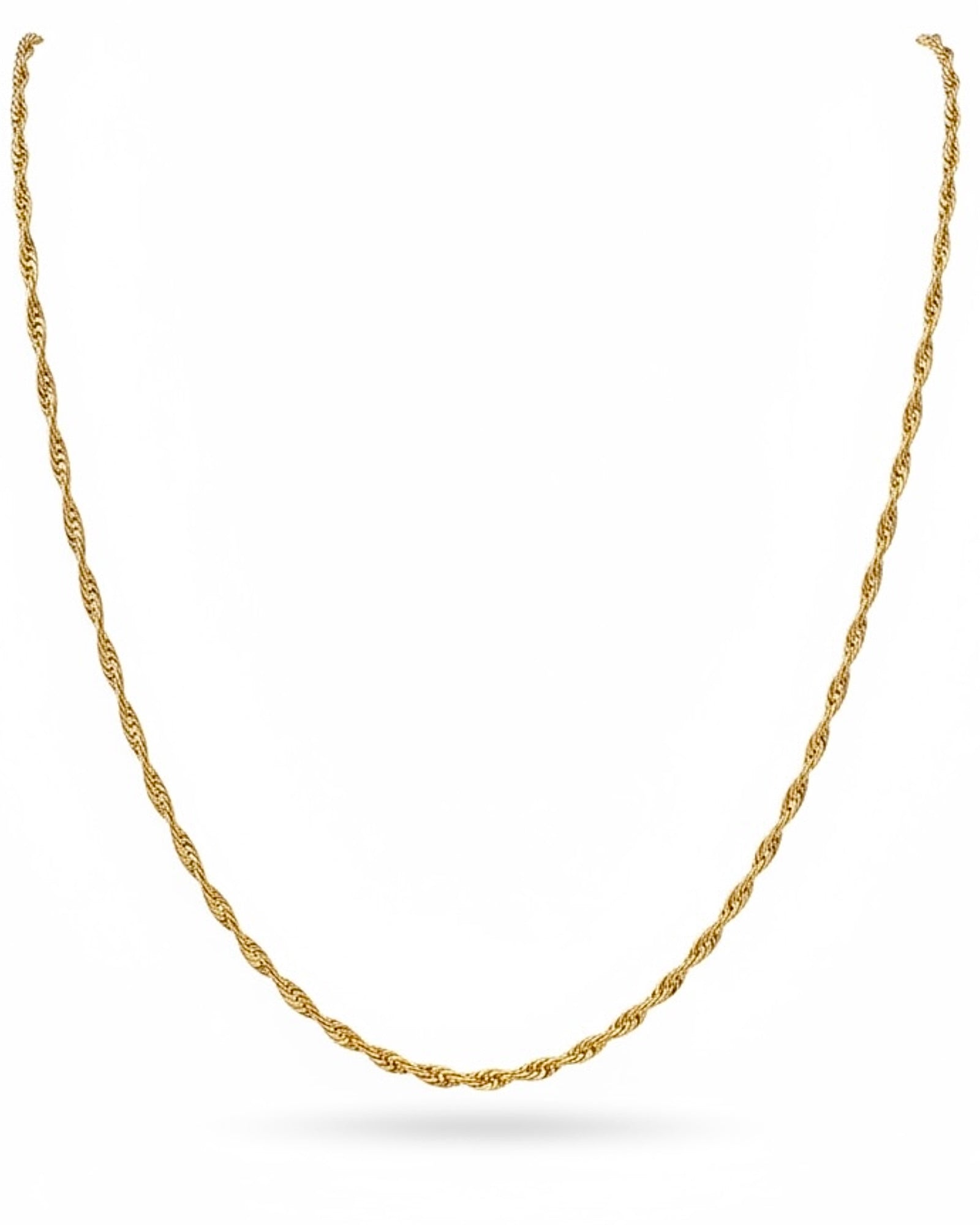 Colar Malha Singapura em Ouro