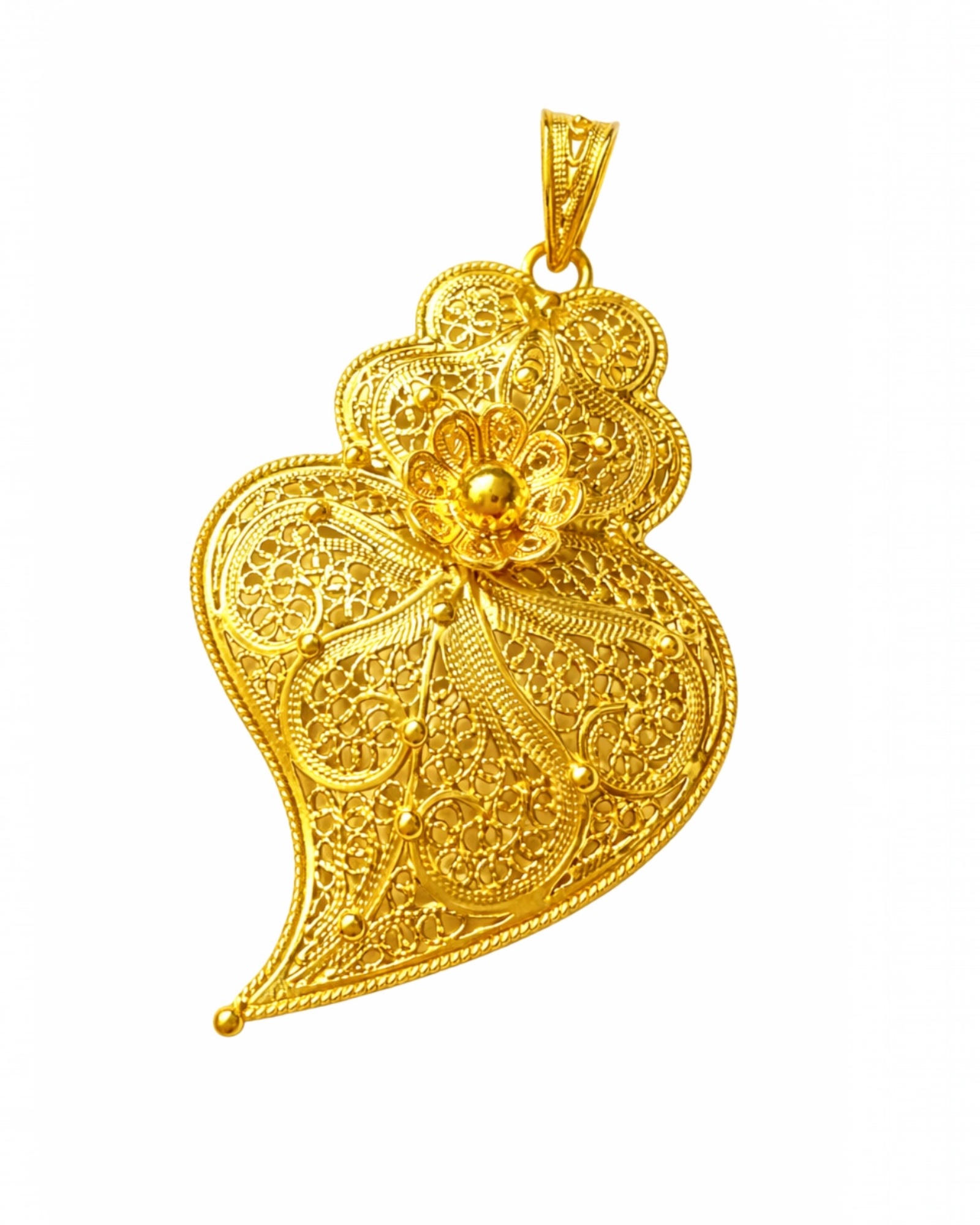 Viana Heart Medal in Gilded Silver