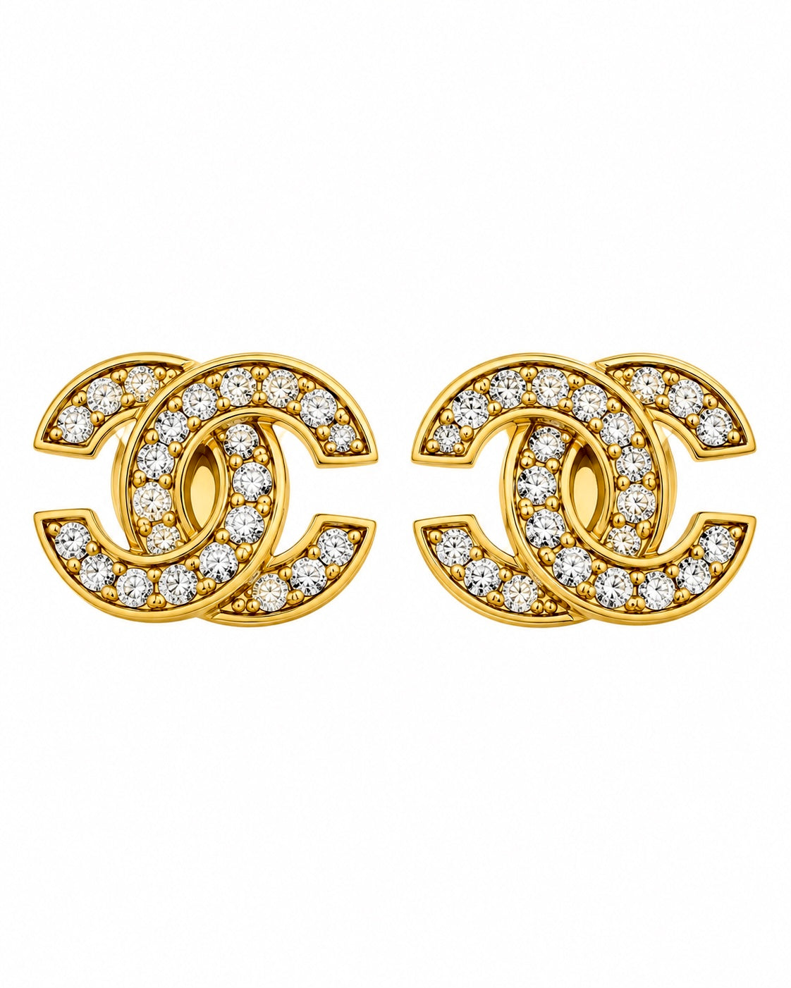 Gold Charm Earrings