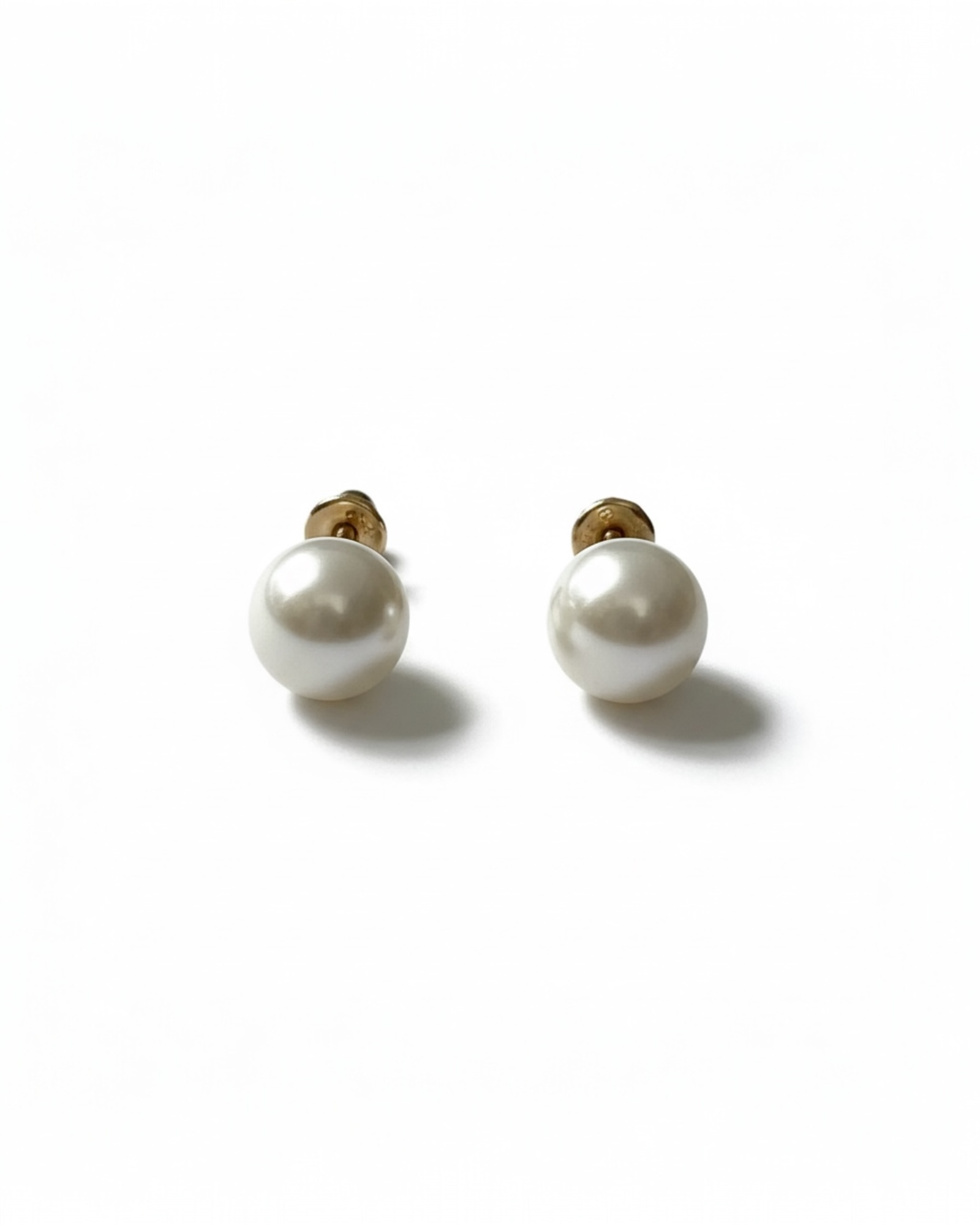 Pearl Earrings Gold