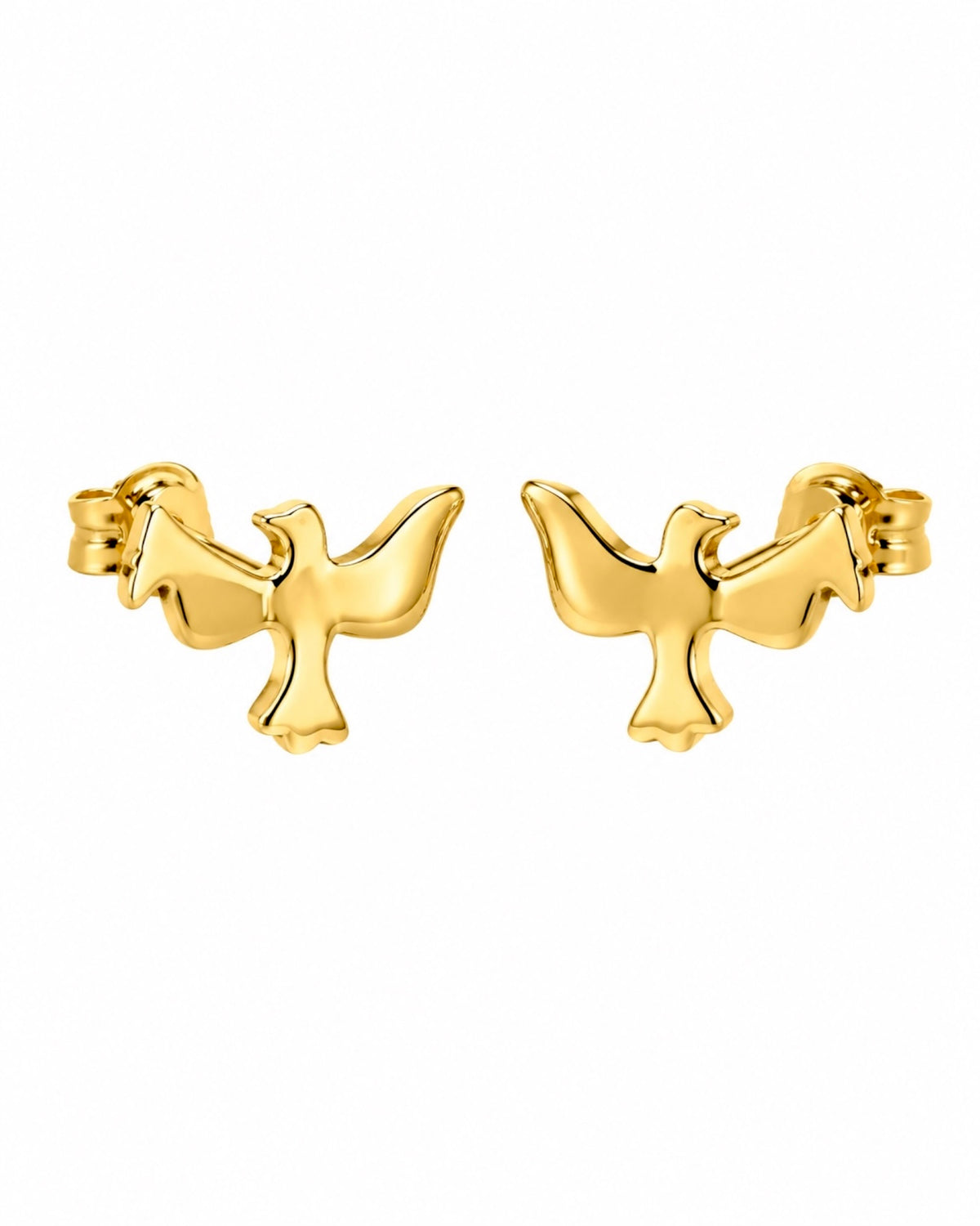 Dragonfly Earrings in Gold