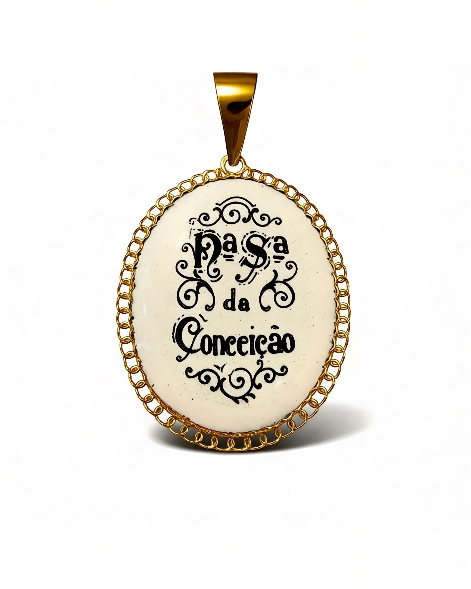 Our Lady of the Immaculate Conception Medal in Gilded Silver