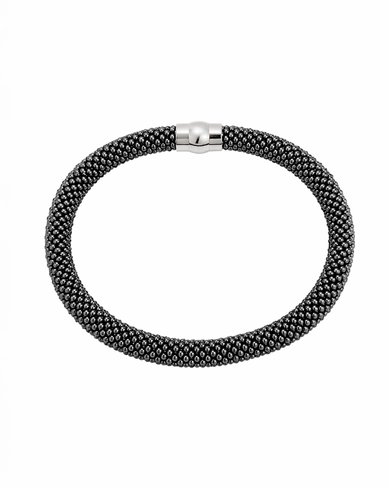 Pulseira / Escrava Íman em Prata Escura