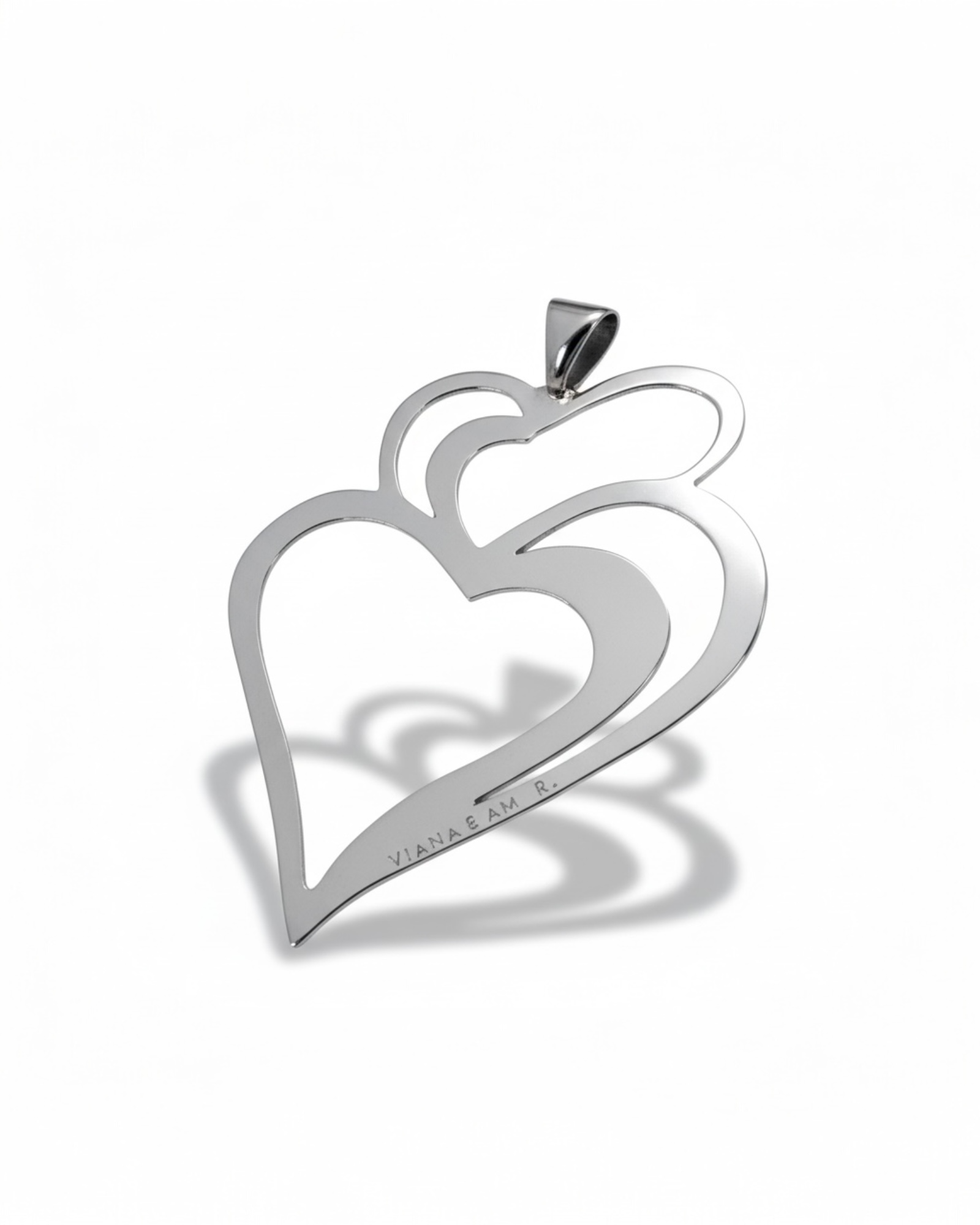 The Viana Heart Medal is Love in Silver.