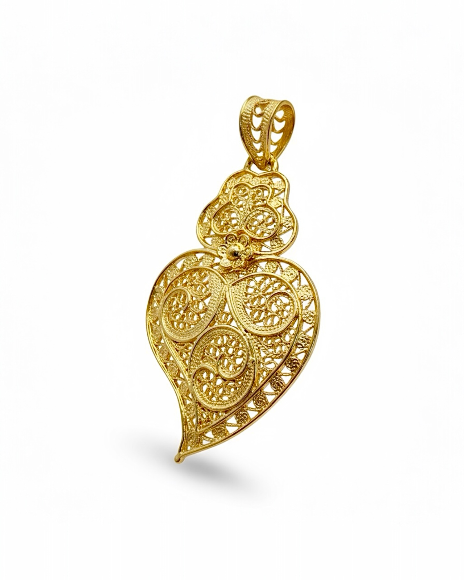 Viana Heart Medal in Gilded Silver
