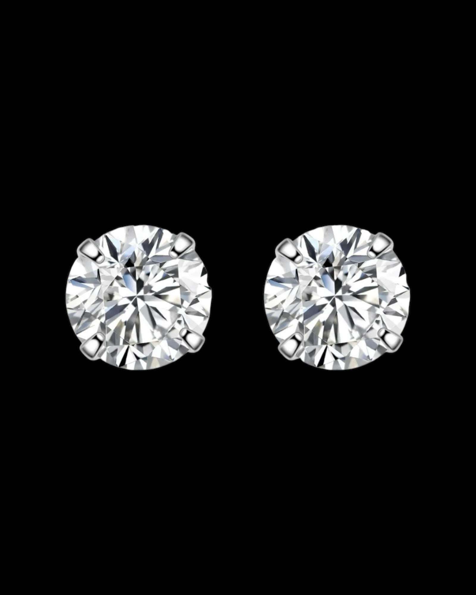 Silver Sparkle Earrings