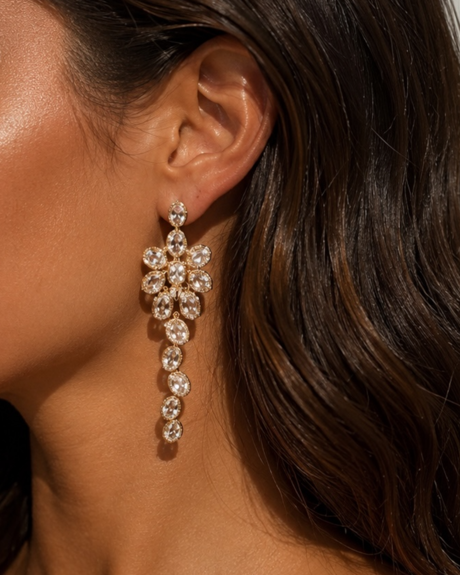 Party Earrings in Silver