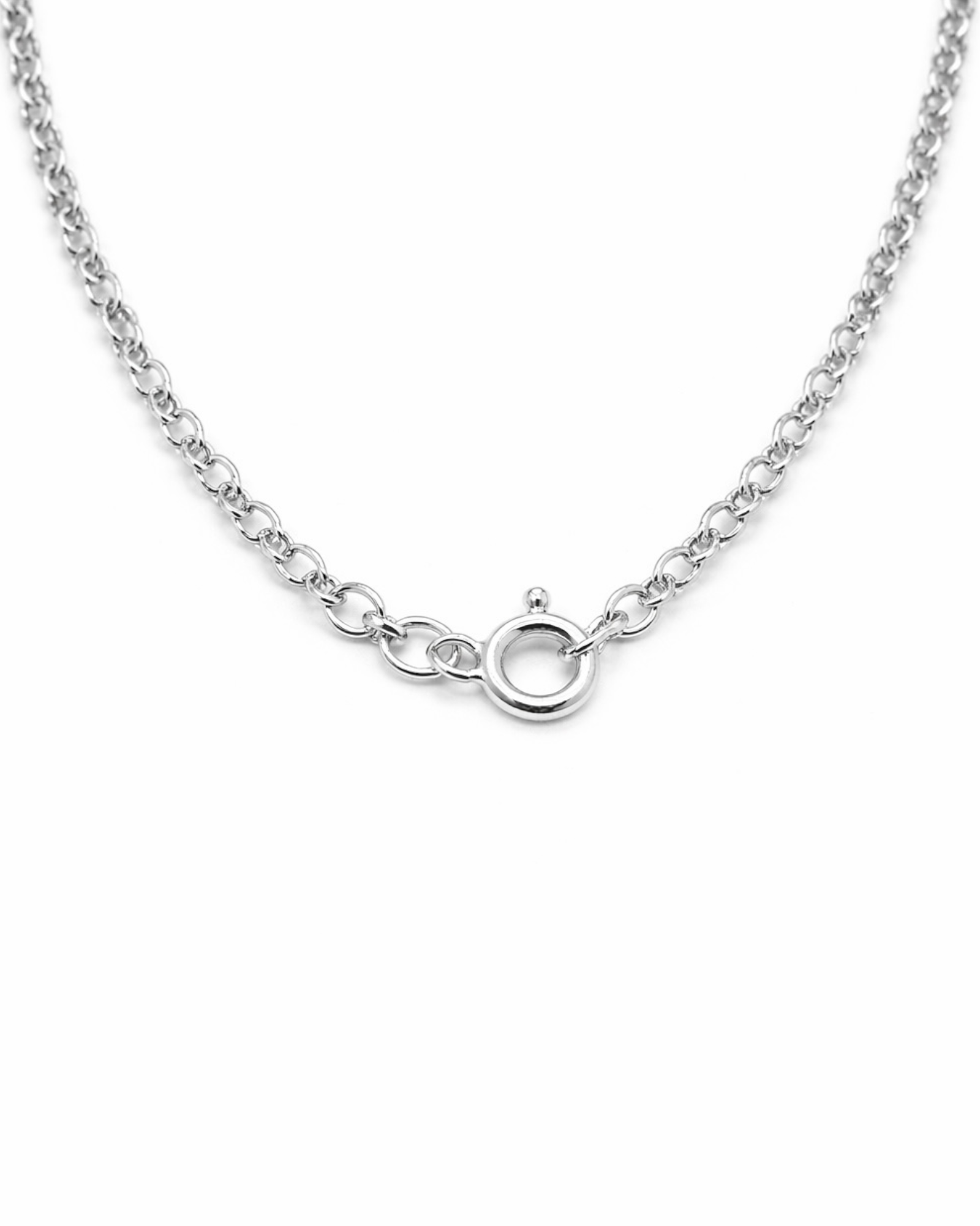 Colar Corrente em Prata - 45cm