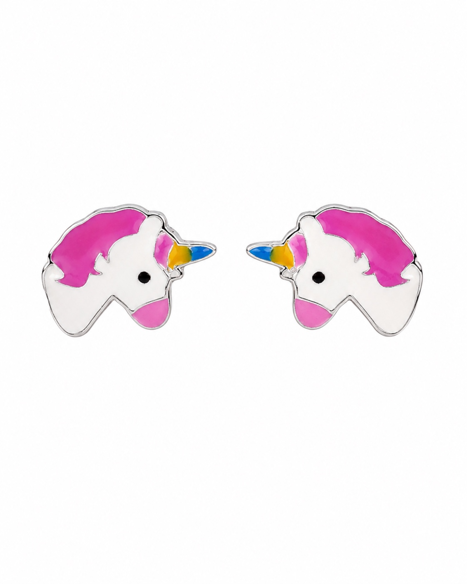 Unicorn Earrings in Silver