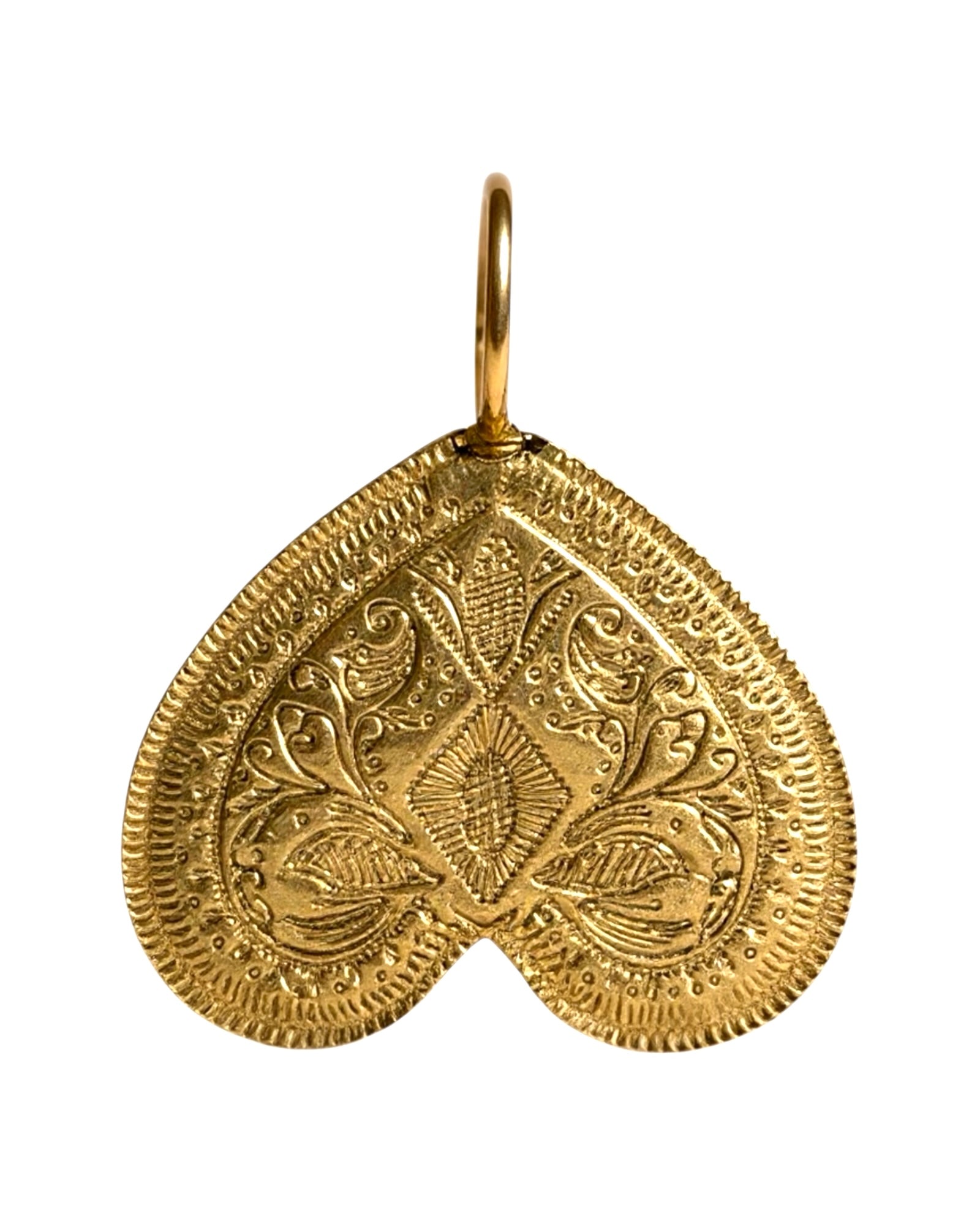 Mini Butterfly Medal in Gold Plated Silver