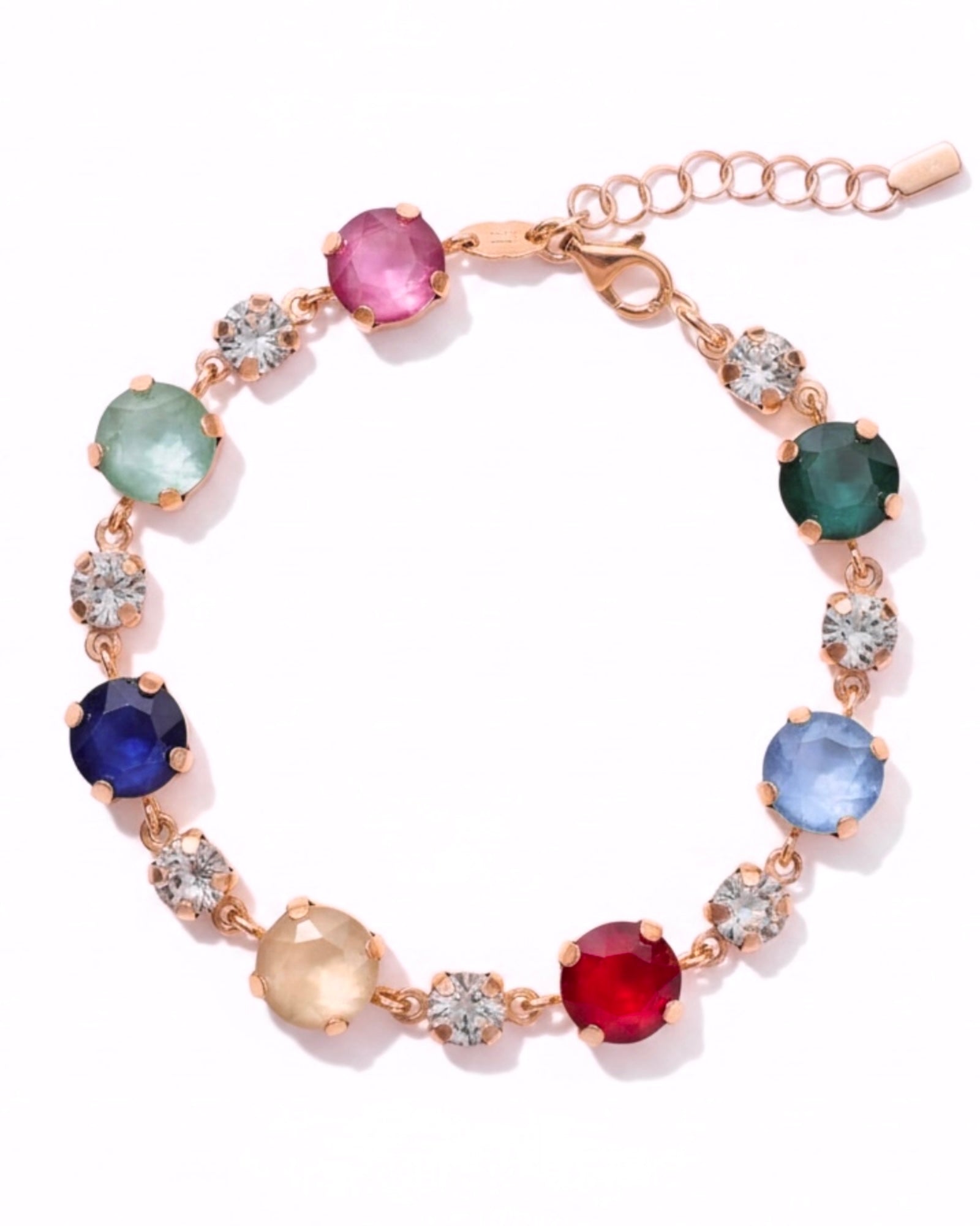 Pulseira Cristal Colorido