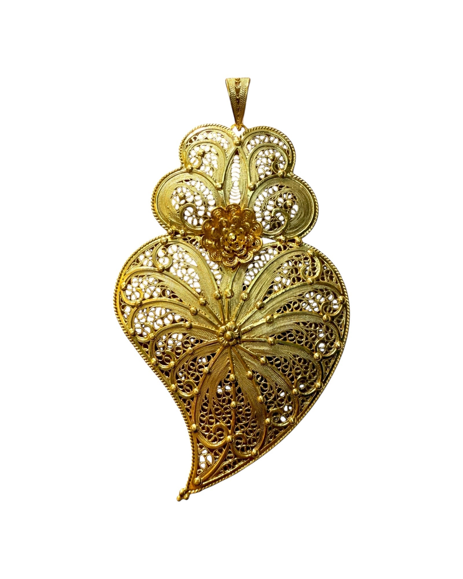 Heart of Viana Medal in Gold Plated Silver