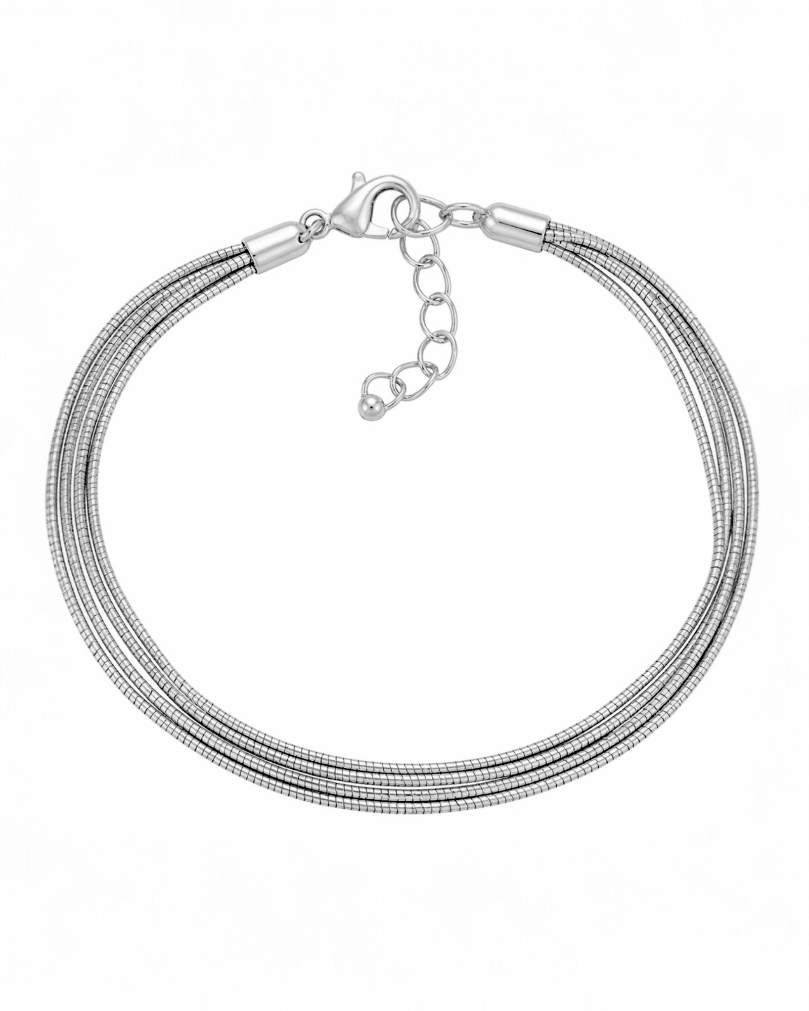 Pulseira Fios  em Prata
