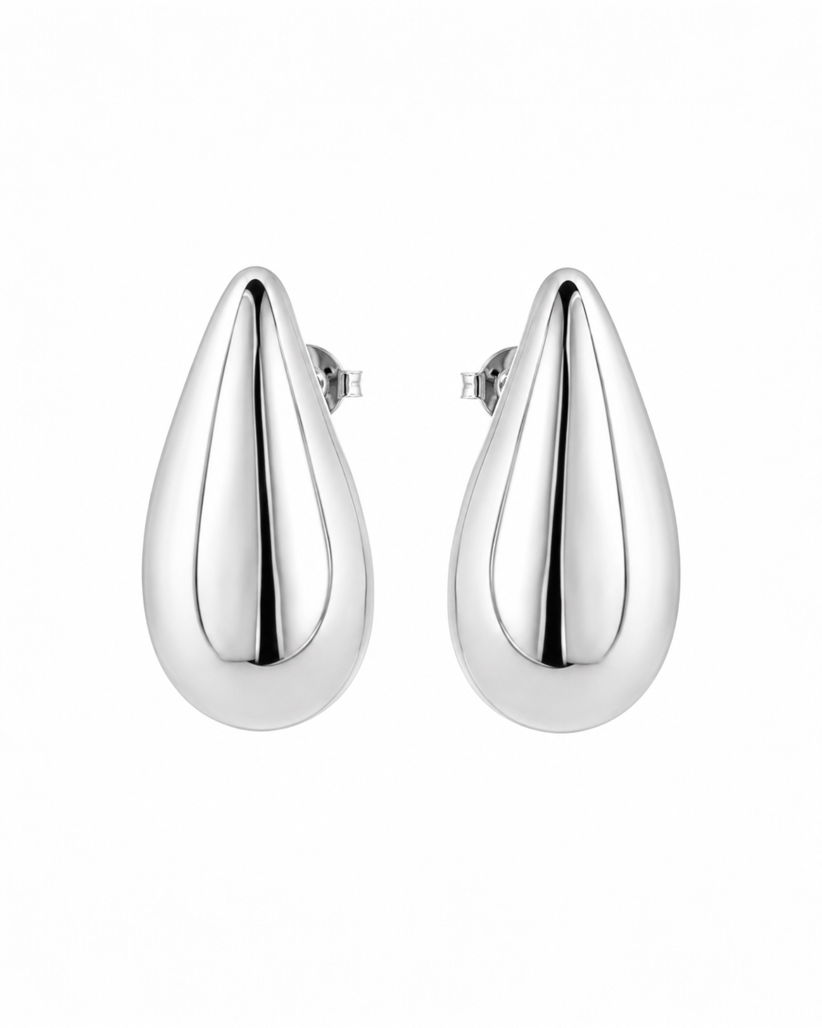 Silver Drop Earrings