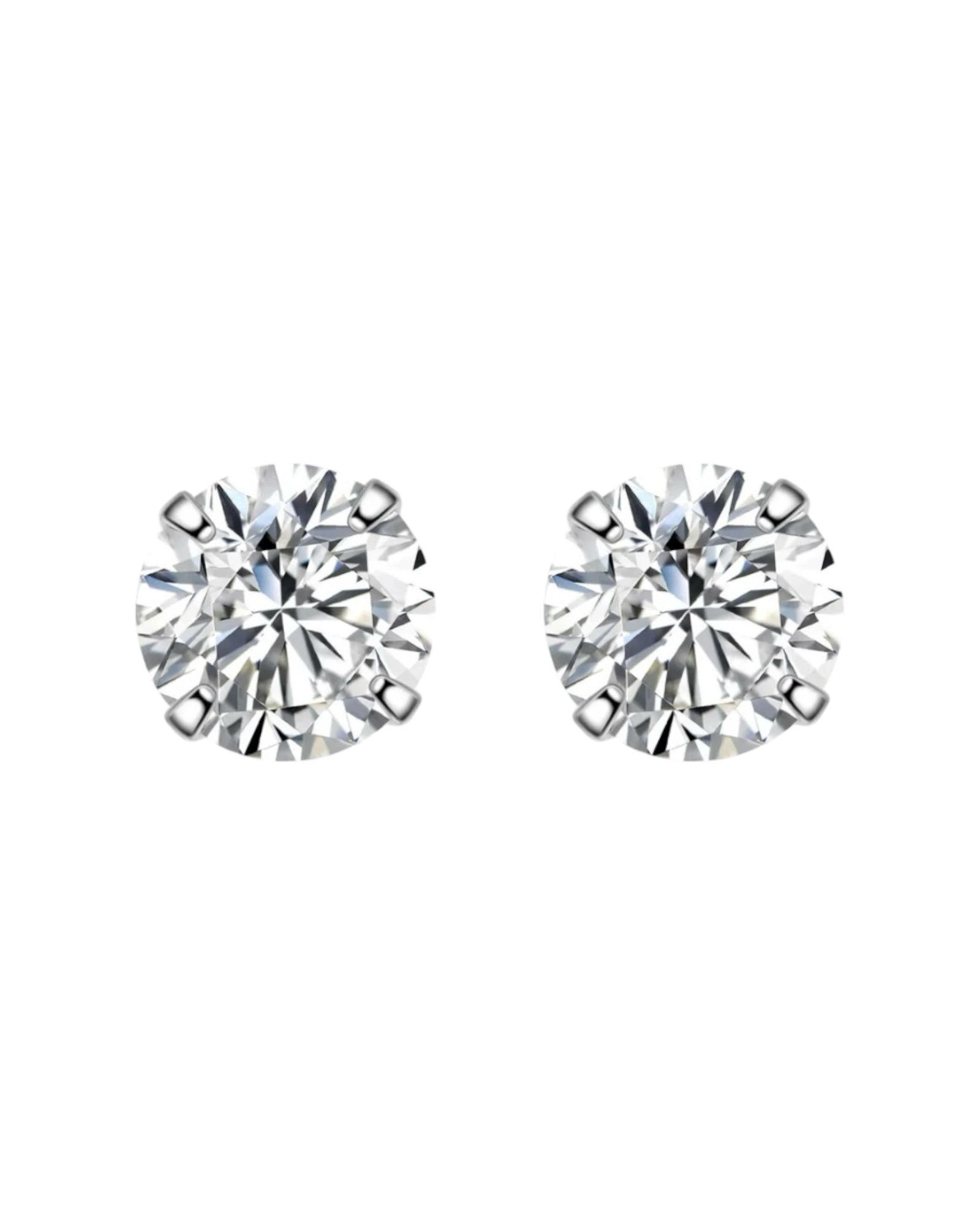Silver Sparkle Earrings