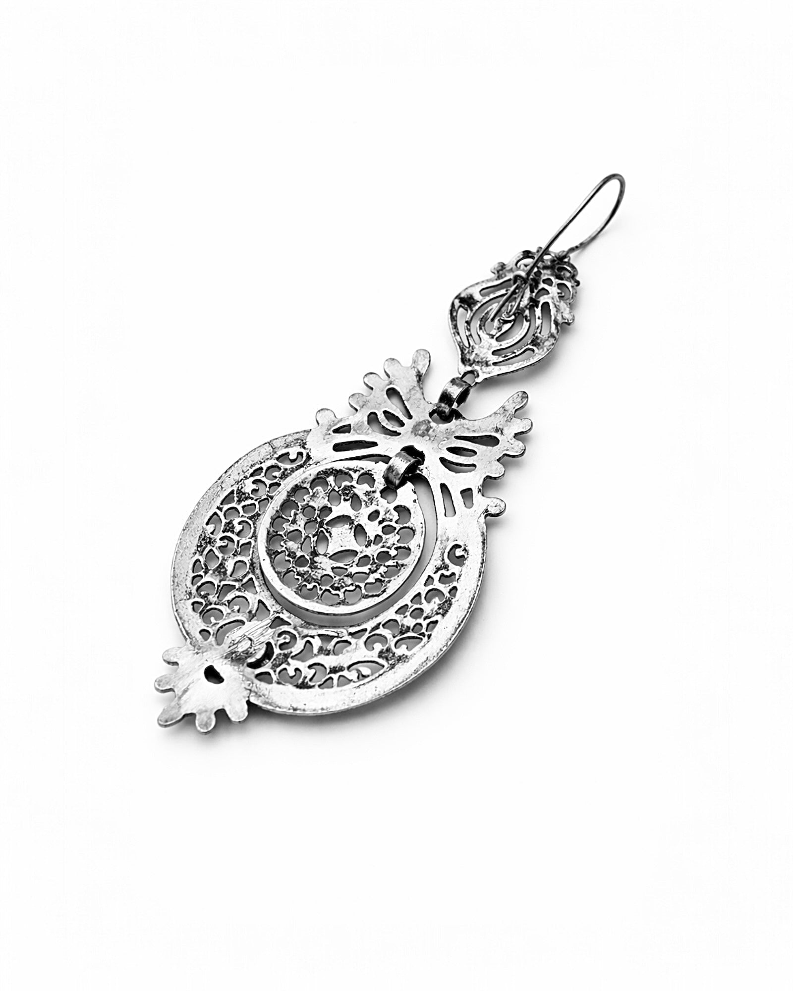 Princess Earrings in Silver