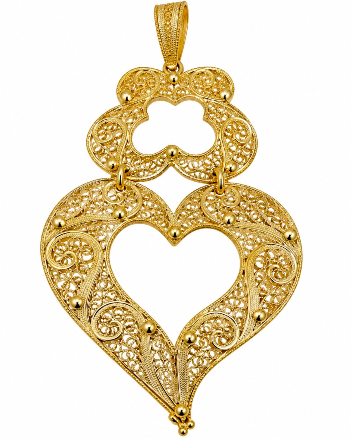 Modern Viana Heart Medal