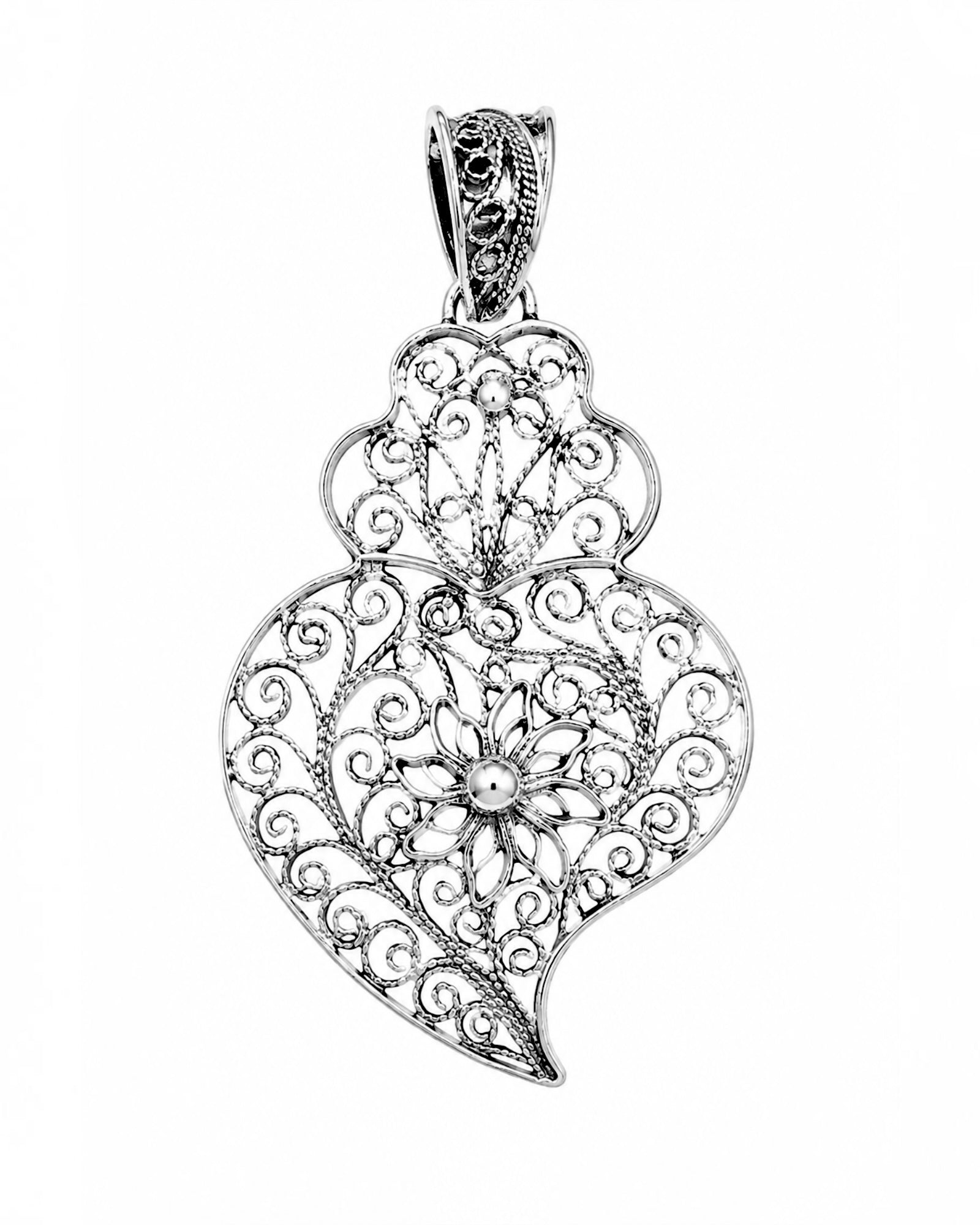 Viana Heart Medal in Silver