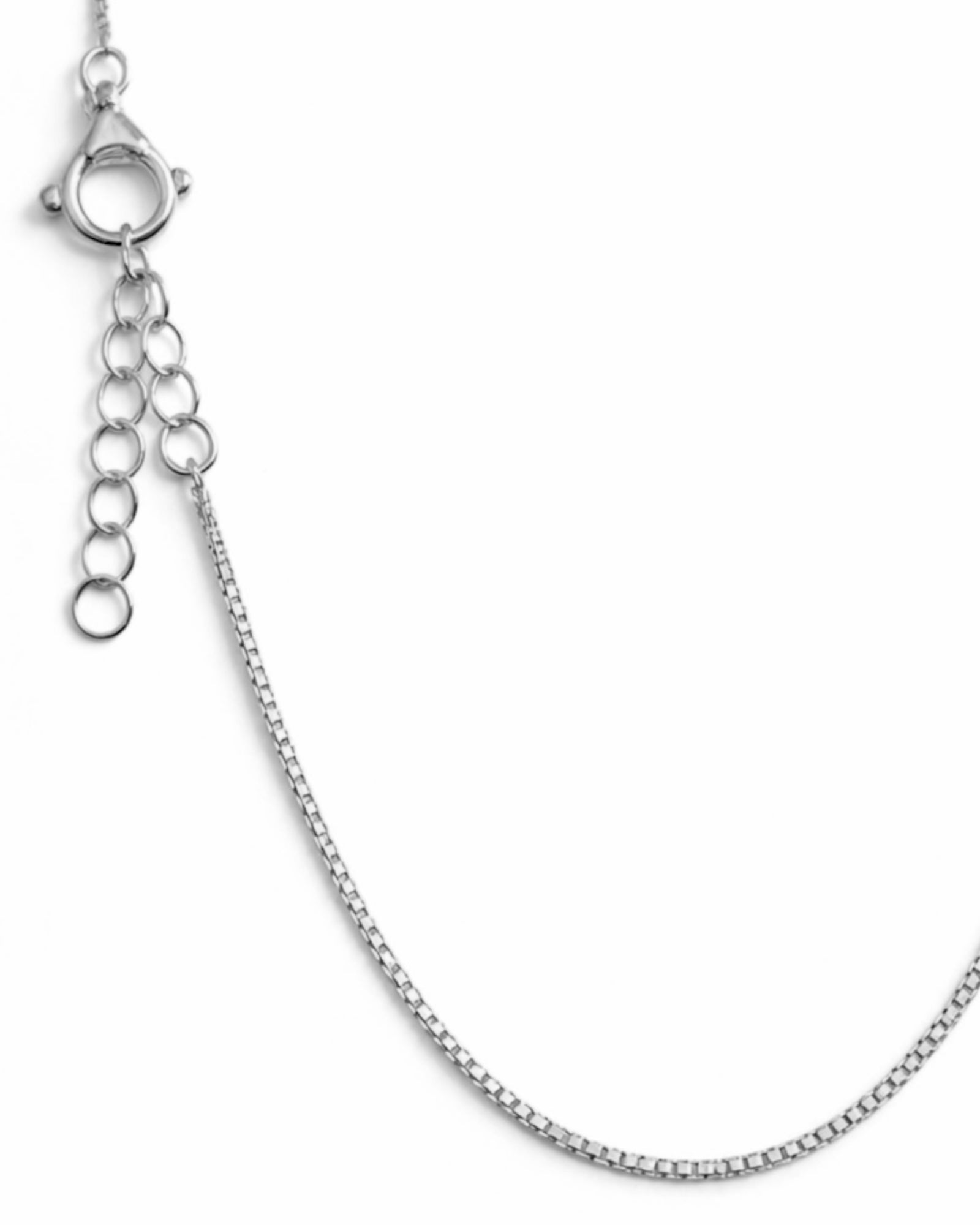 Colar Simples em Prata - 60cm