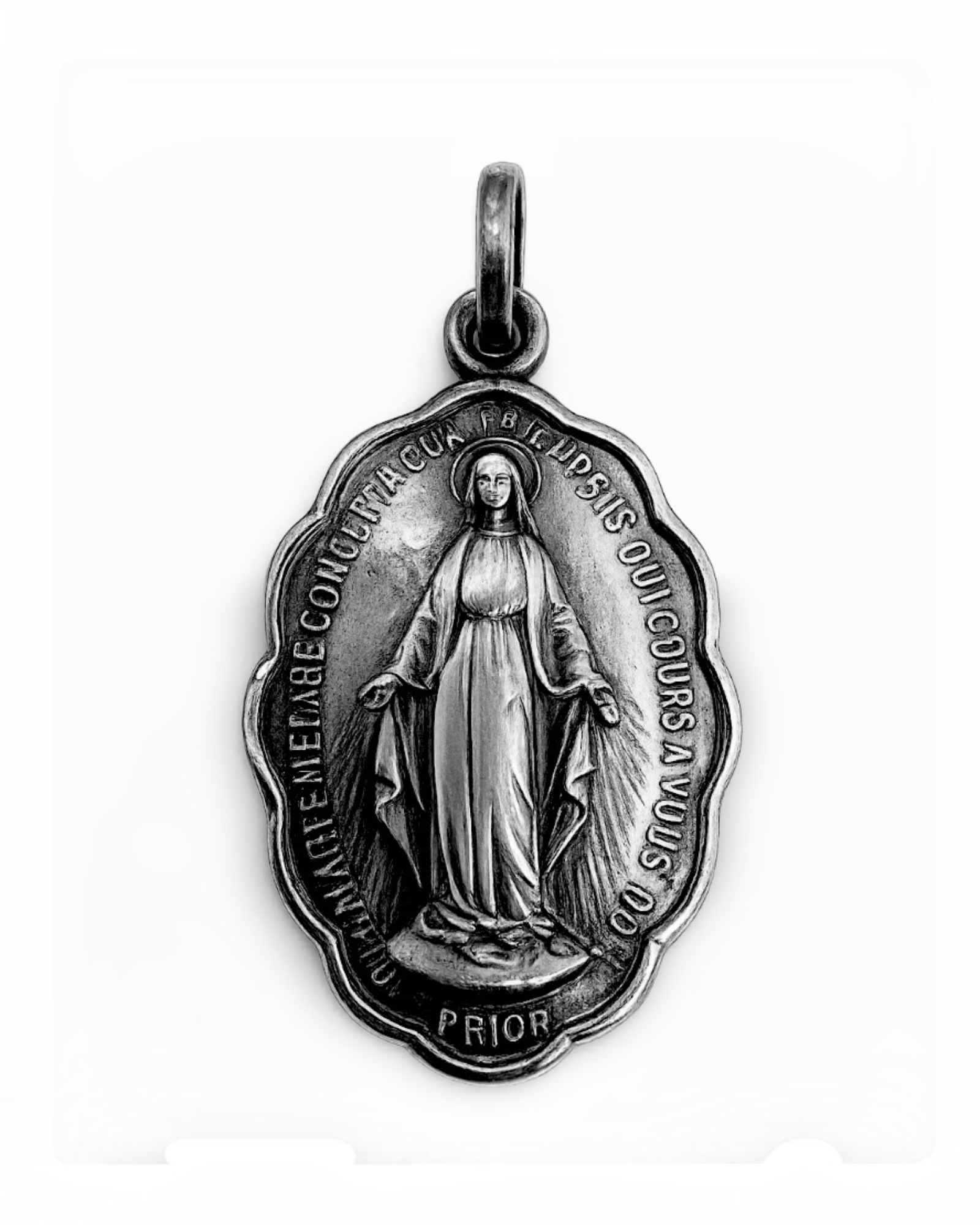 Medalha Nossa Sra. das Graças em Prata