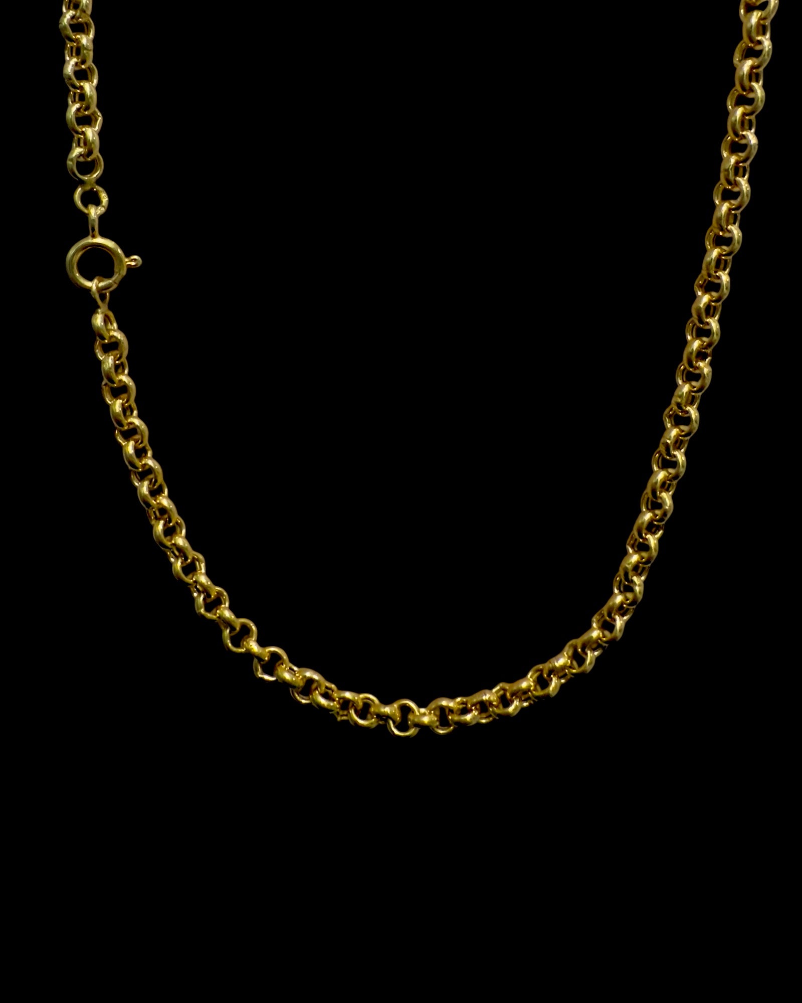 Gold Plated Silver Chain Necklace