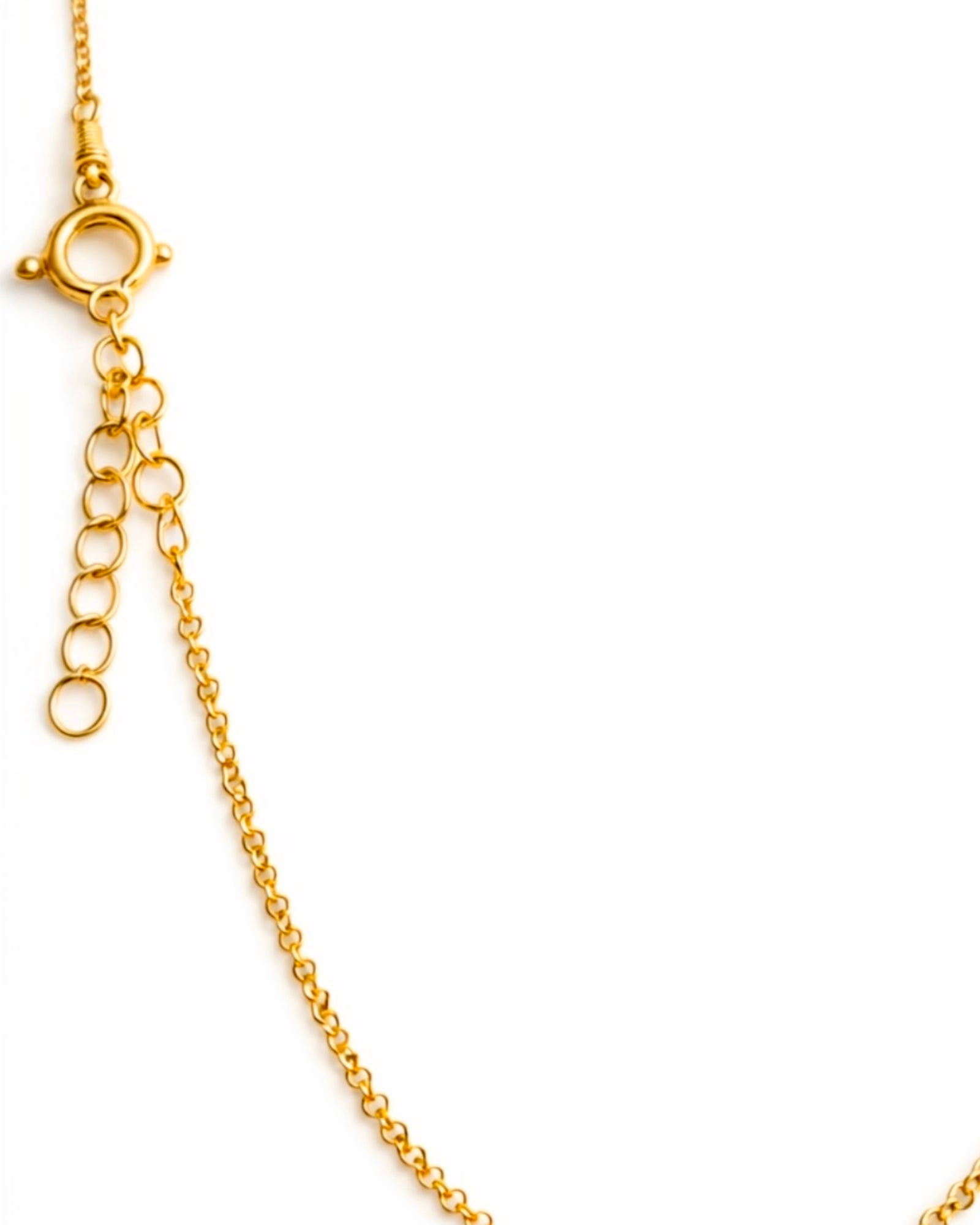 Simple Gold-Plated Silver Necklace
