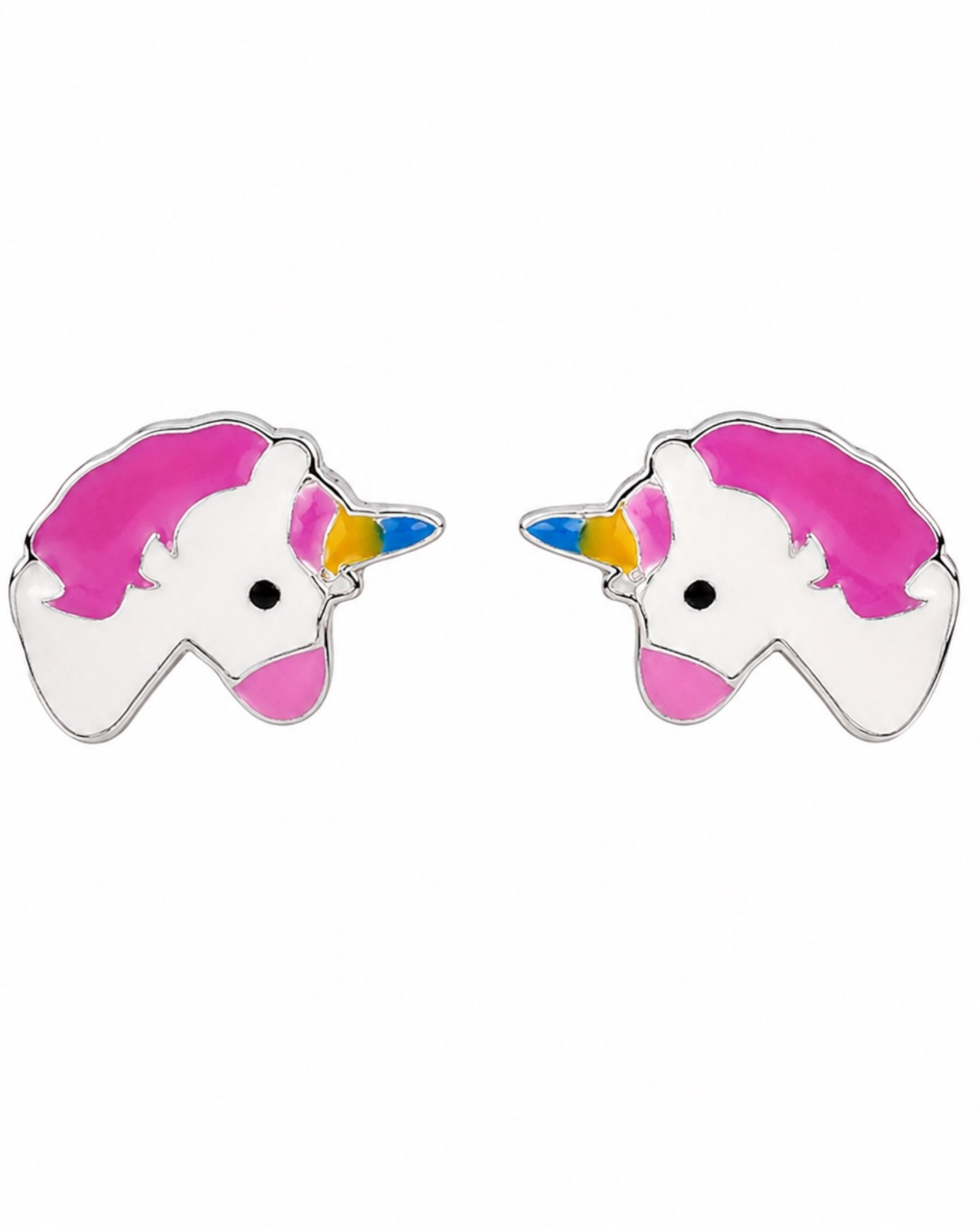 Unicorn Earrings in Silver