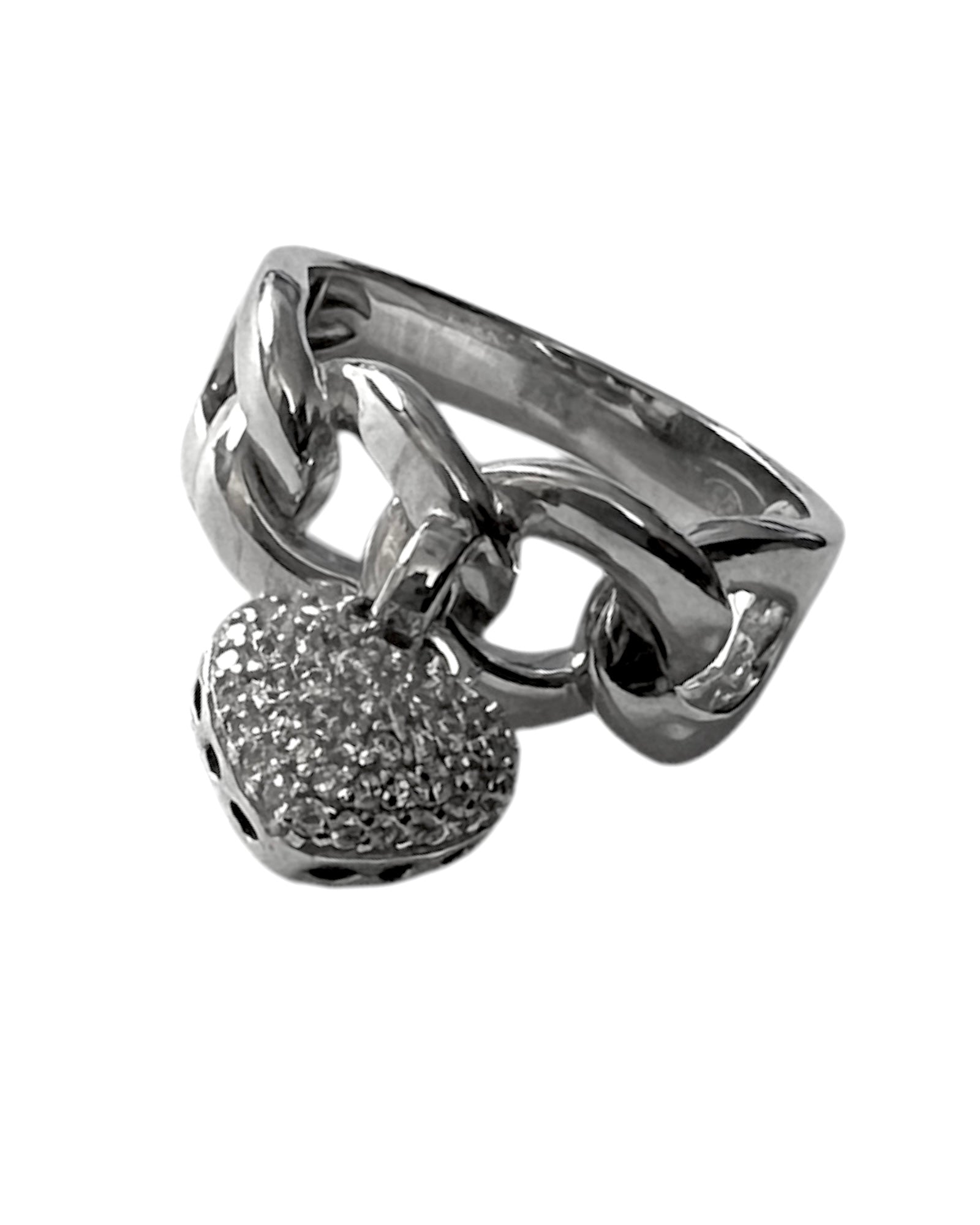 Heart Ring in Silver