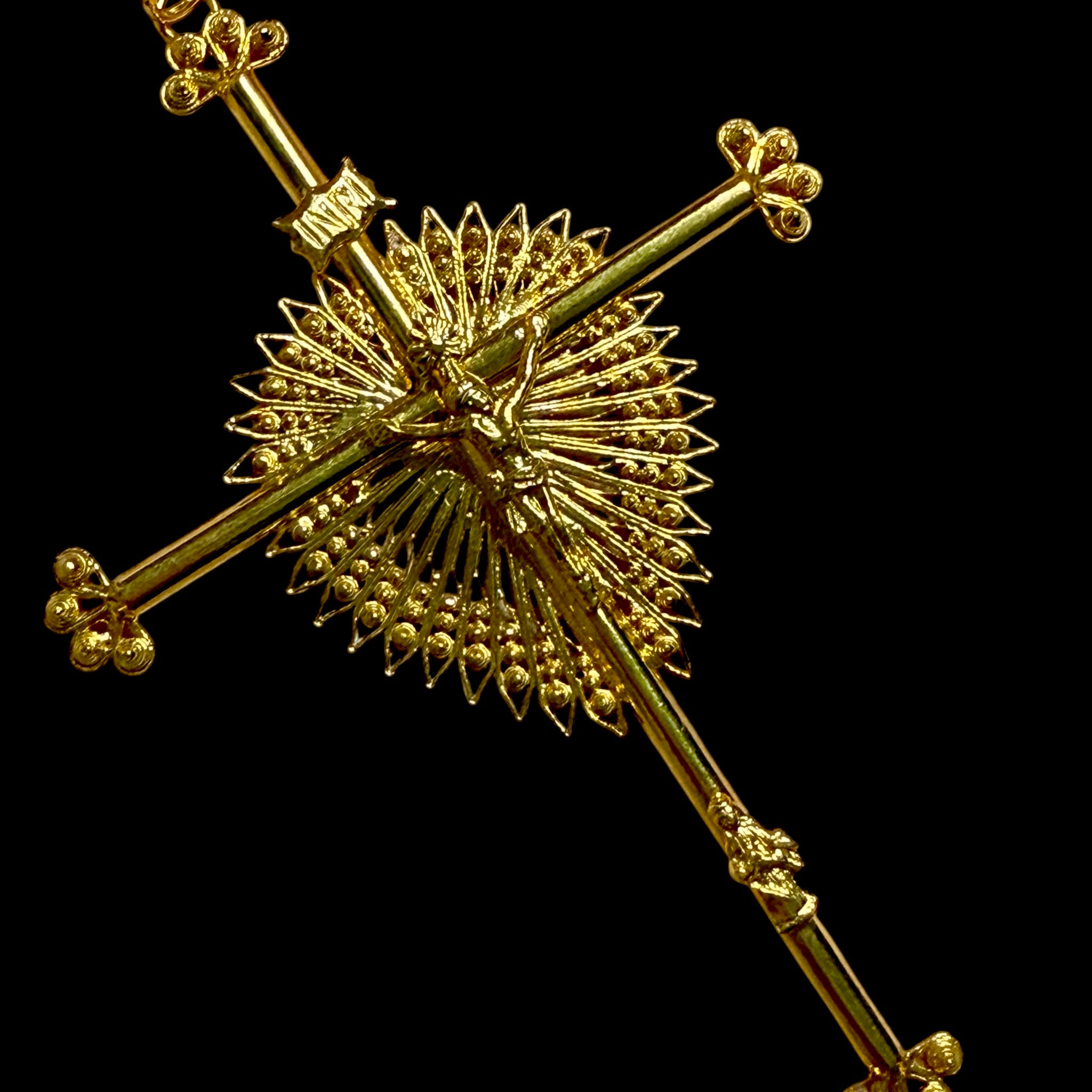 Medalha Cruz em Filigrana