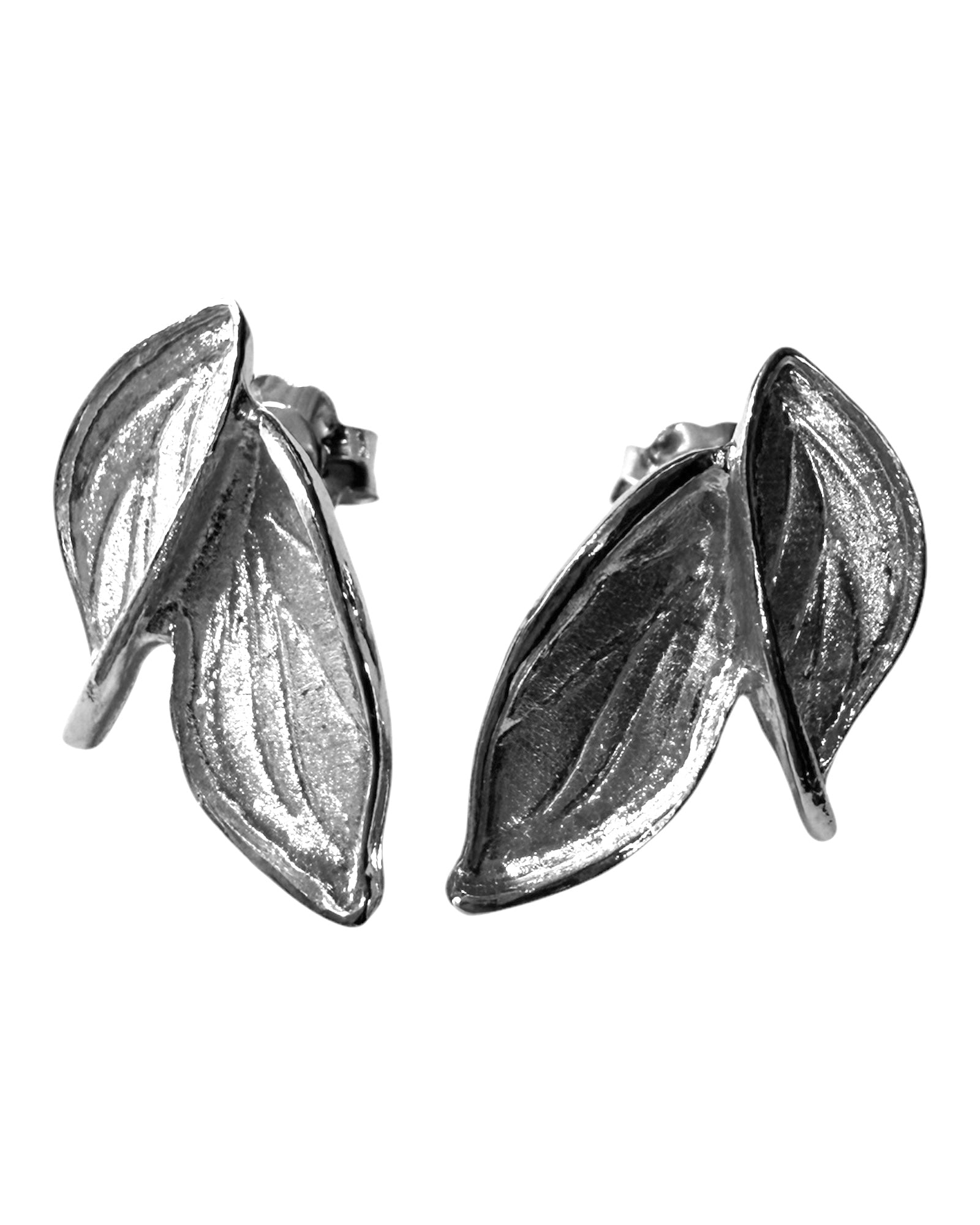Pink Dragonfly Earrings in Silver