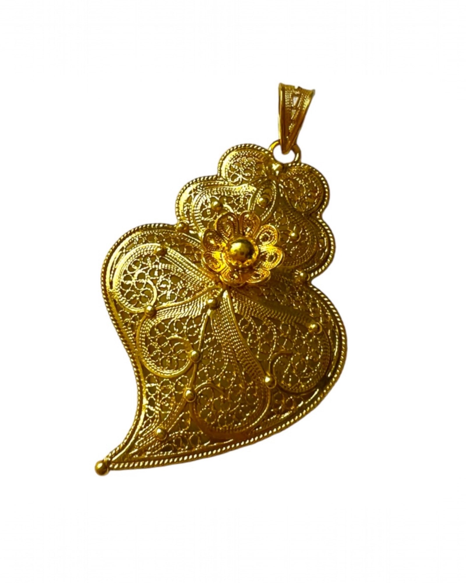 Heart of Viana Medal in Gold Plated Silver