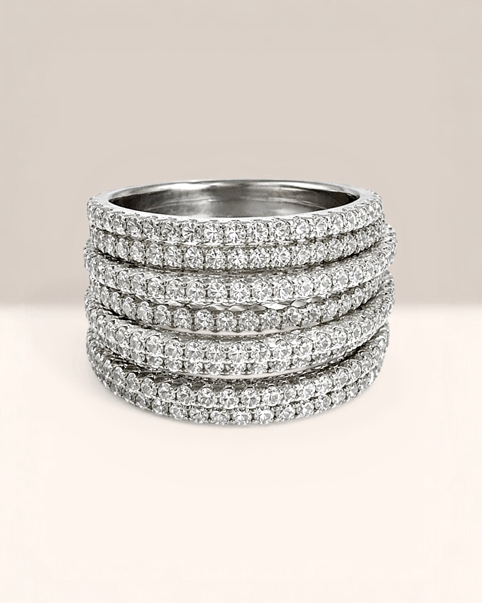 Silver Sparkling Ring