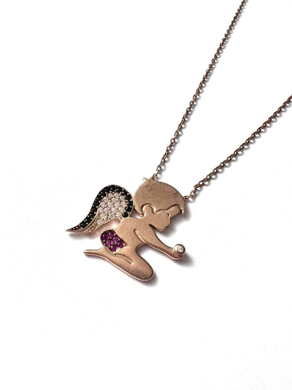 Colorful Angel Necklace