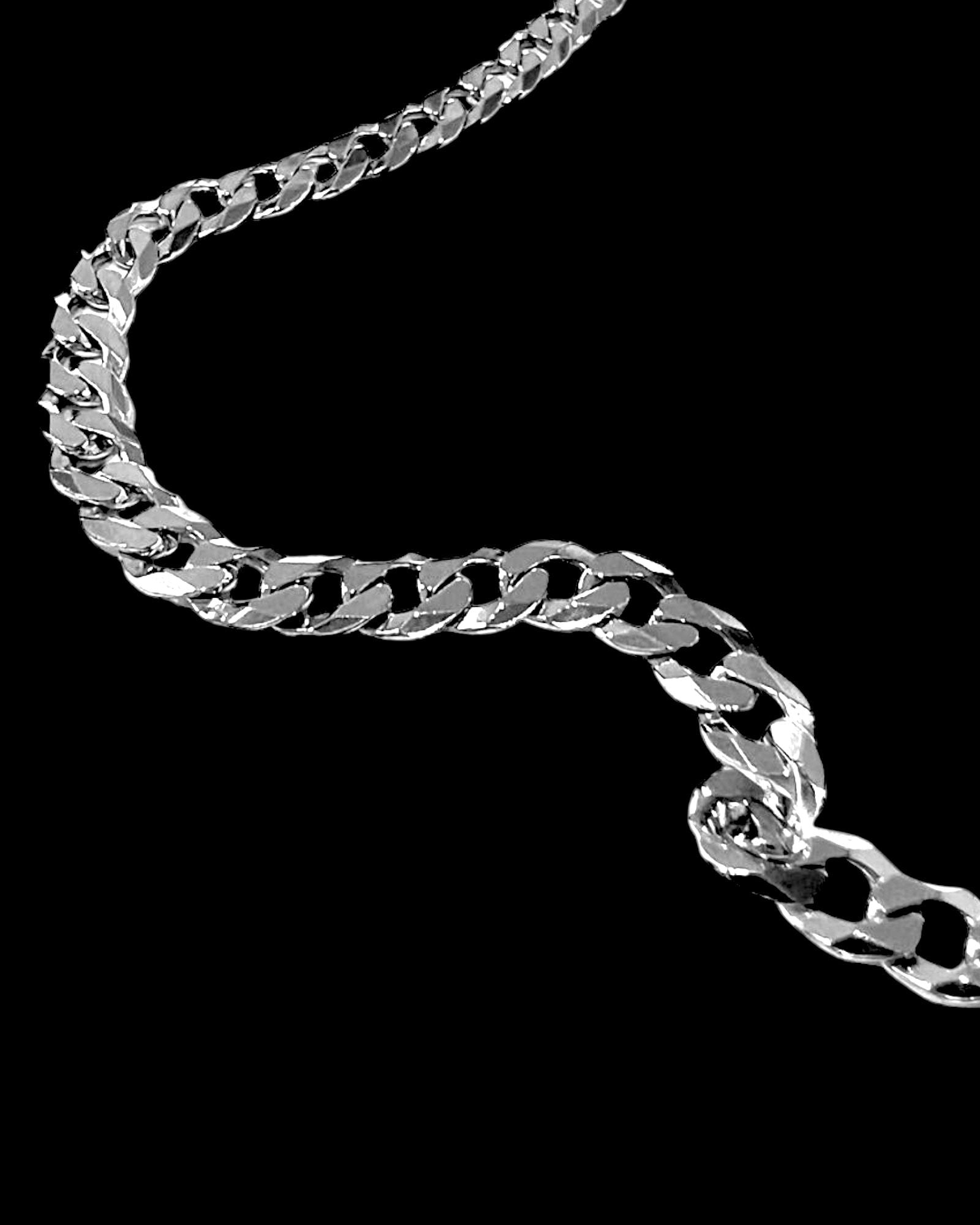 Men's Silver Chain Necklace