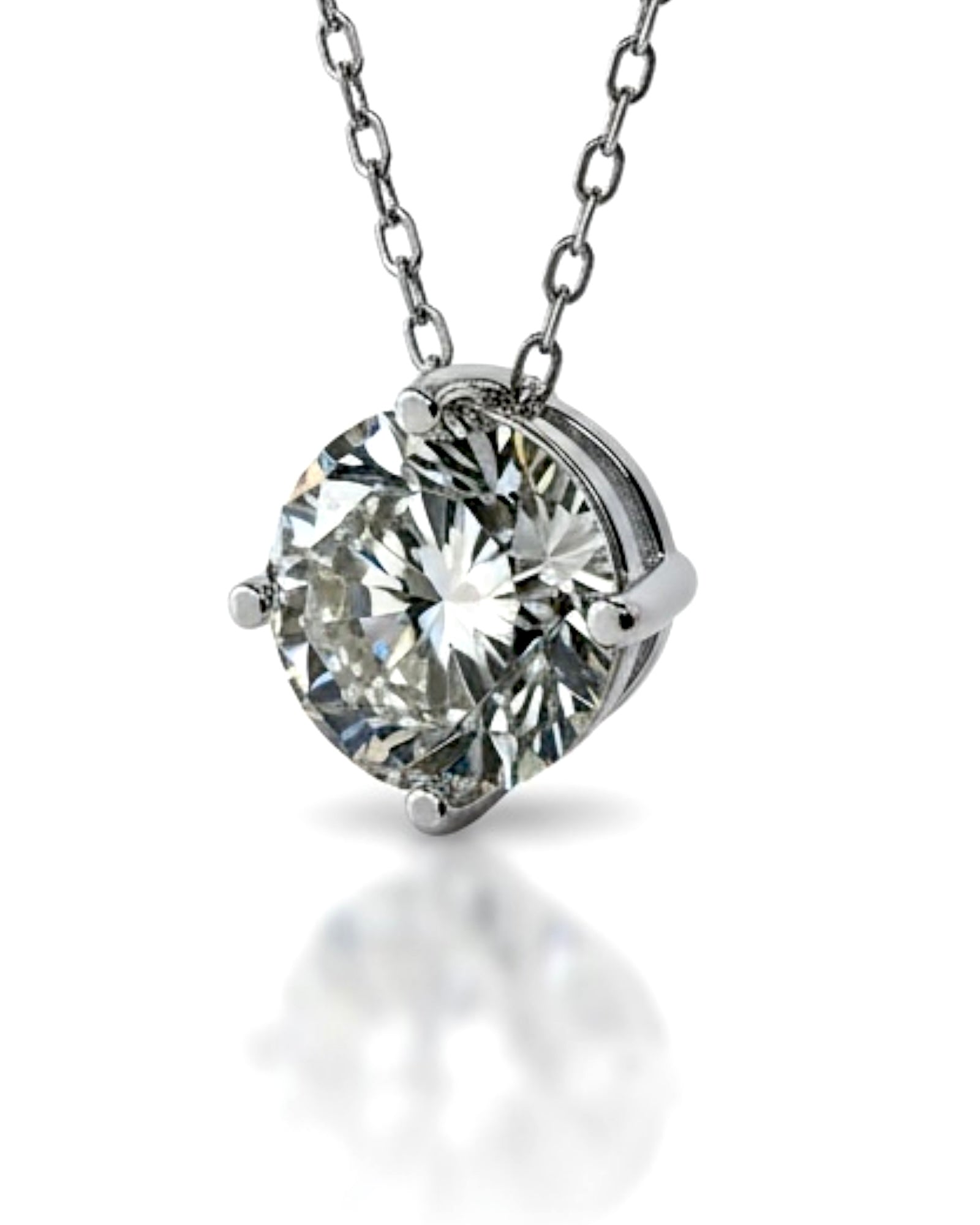 Colar Ponto de Luz em Prata