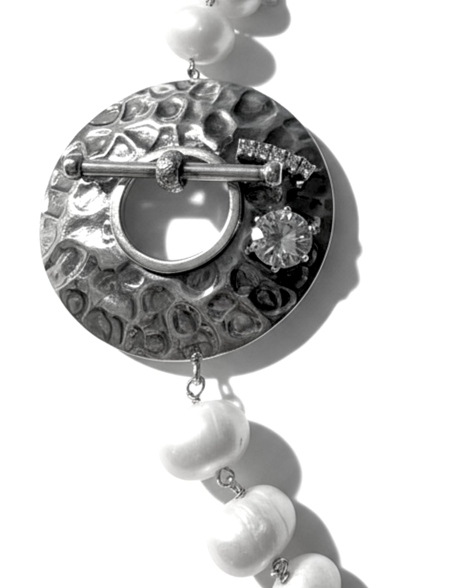 Colar Pérolas em Prata