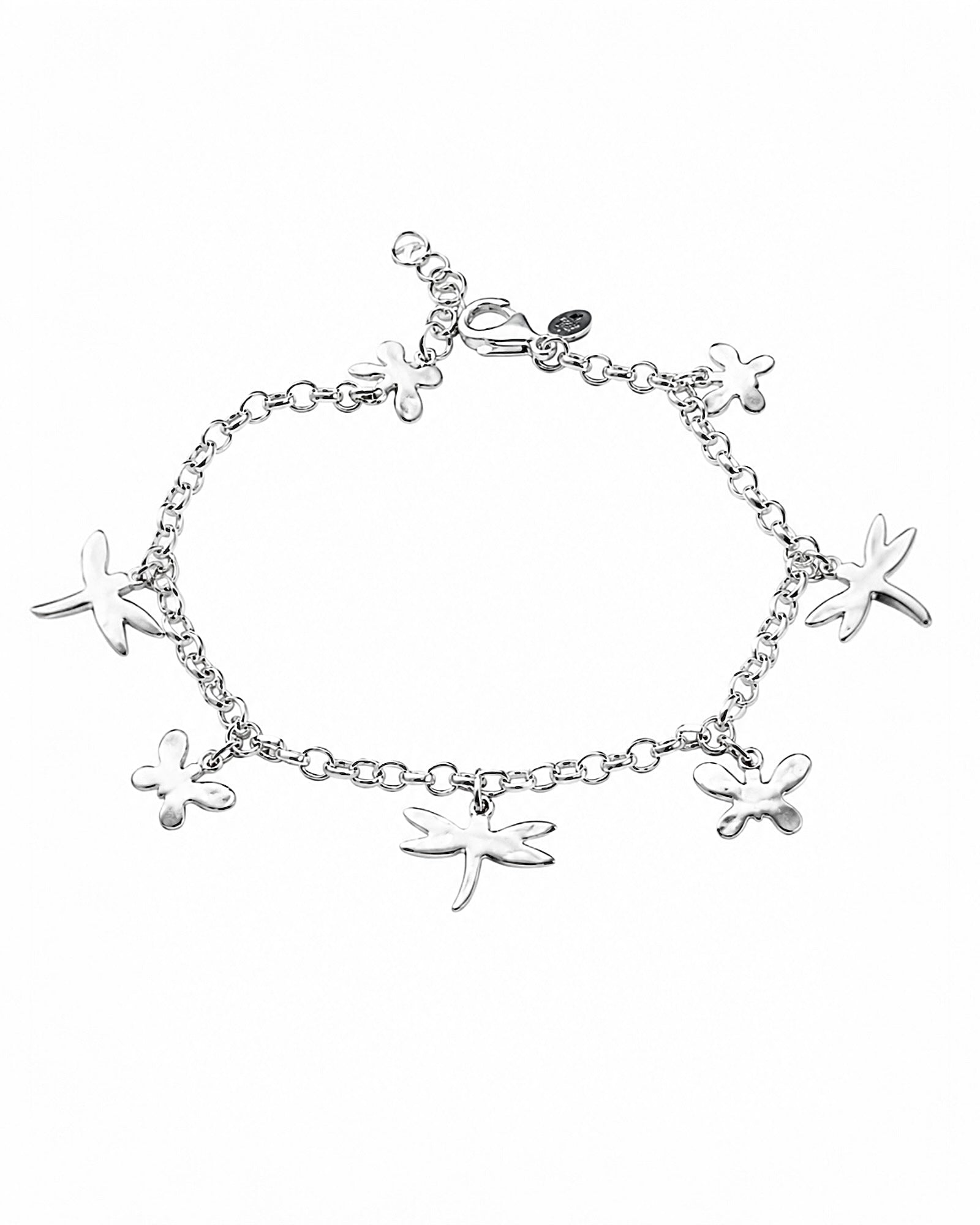 Dragonfly Bracelet in Silver
