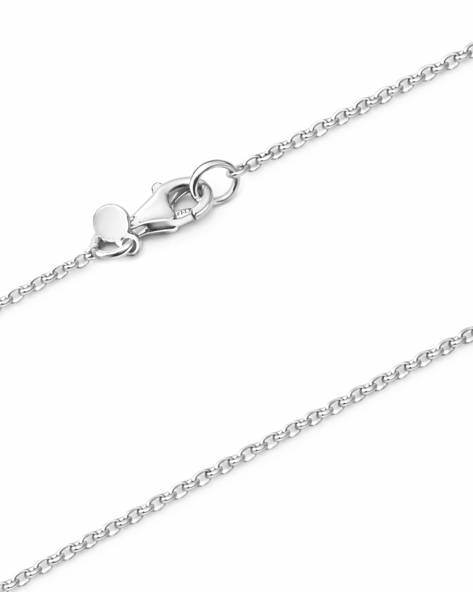 Colar Corrente em Prata - 80cm