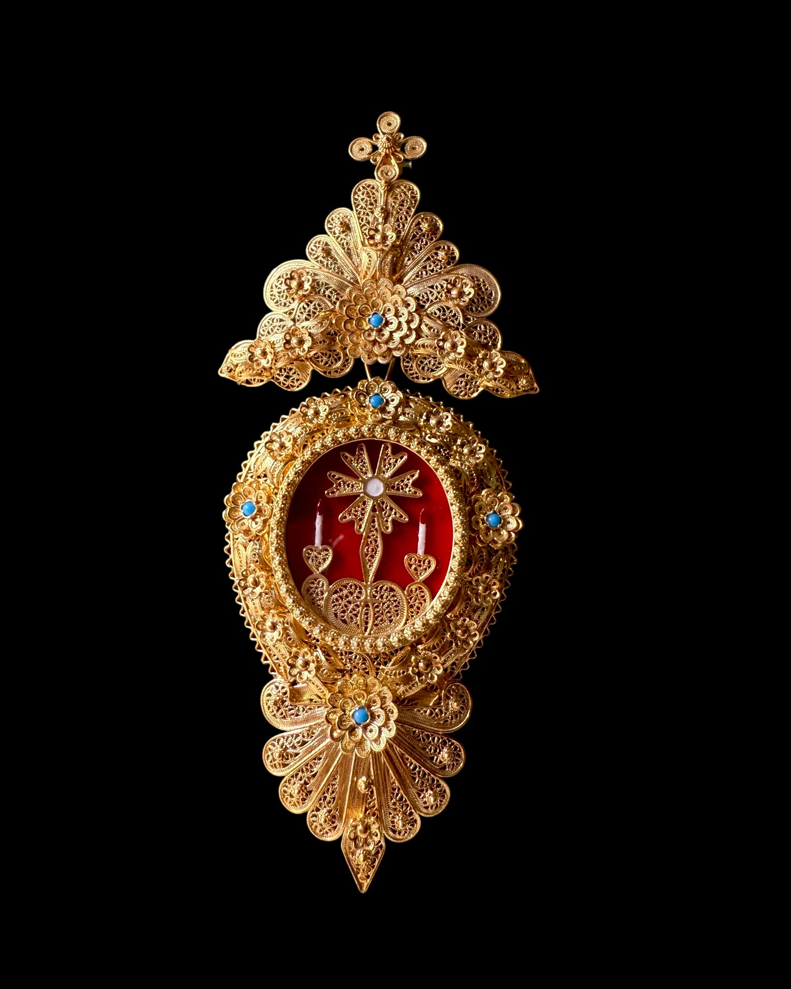 Gramalheira Medal in Gold Plated Silver